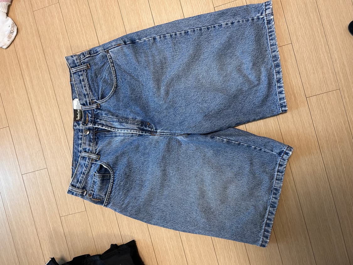 빈티지 팀버랜드 데님하프 33사이즈 팬츠 상품이미지1