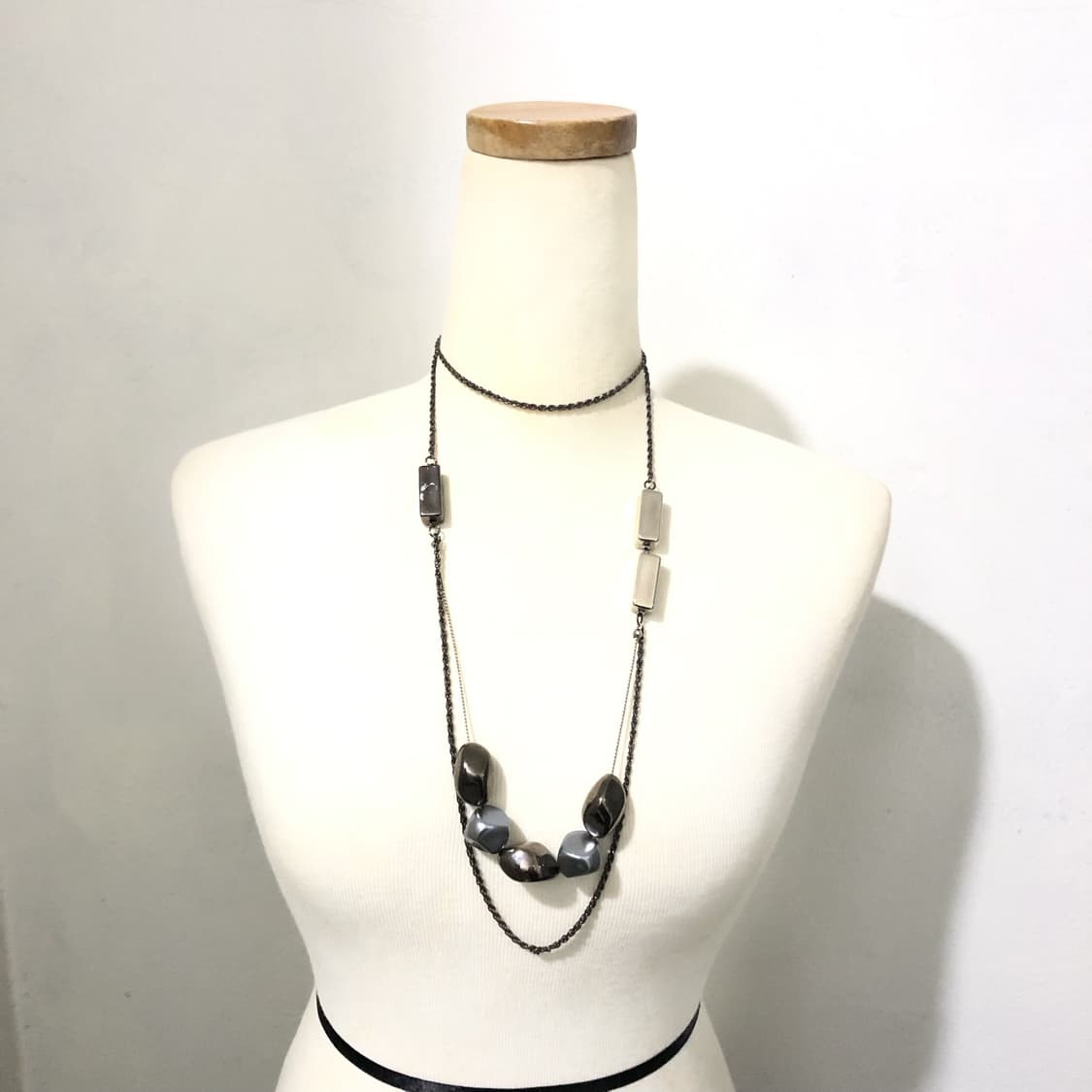 빈티지 레이어드 롱목걸이 긱시크 오리엔탈 페어리 y2k 펑크 상품이미지1