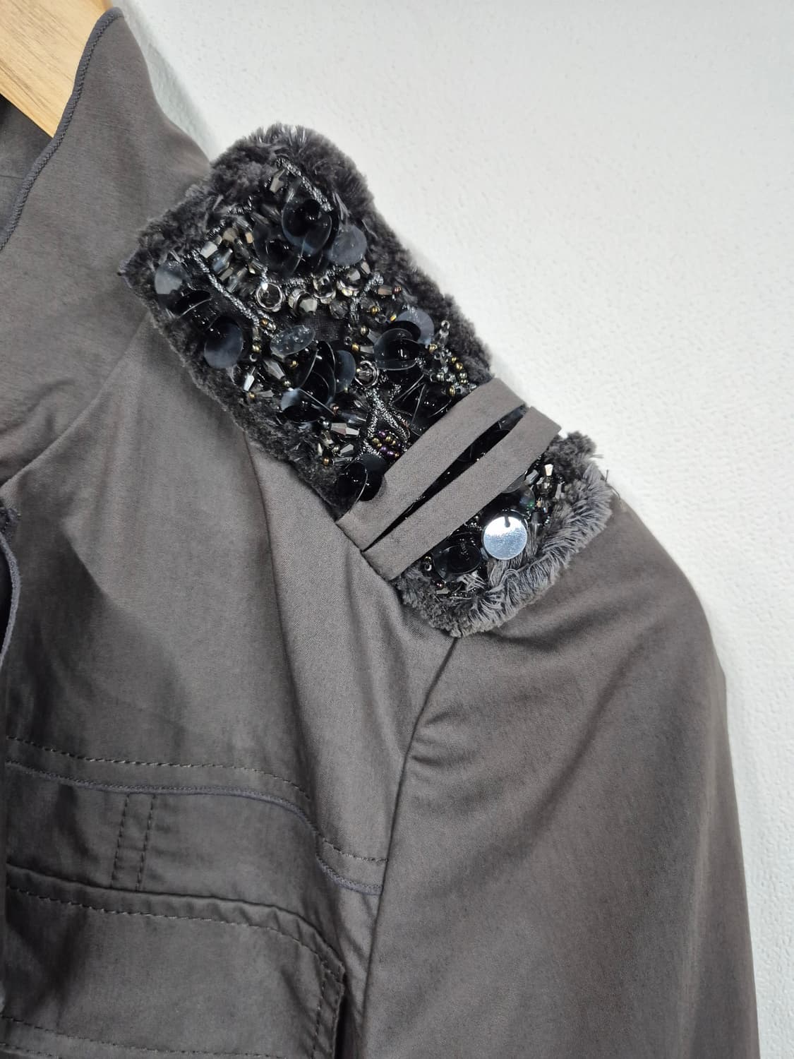 견장 롤업 자켓 상품이미지4