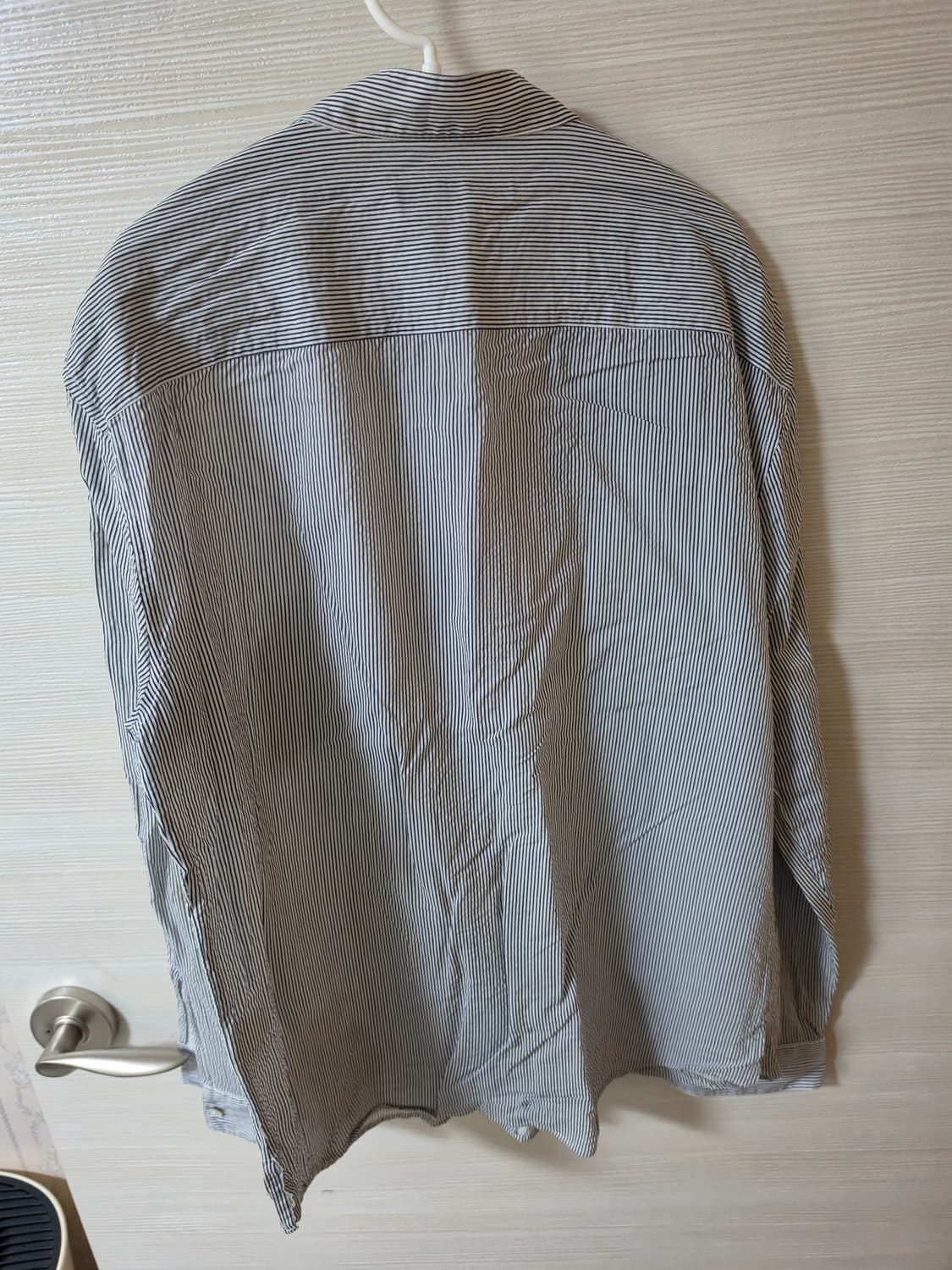 시스템옴므 레이온100 프린팅 스트라이프 셔츠 상품이미지2