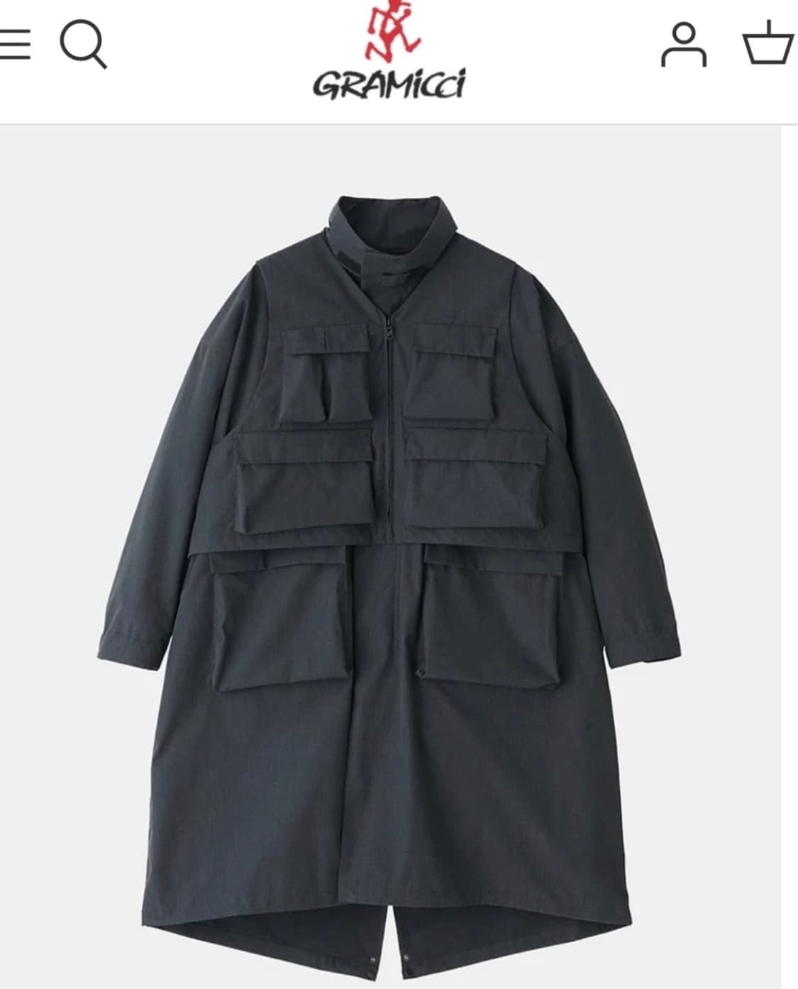 (국내 M) 그라미치 GRAMICCI X F/CE 피쉬테일 자켓 파카 상품이미지9