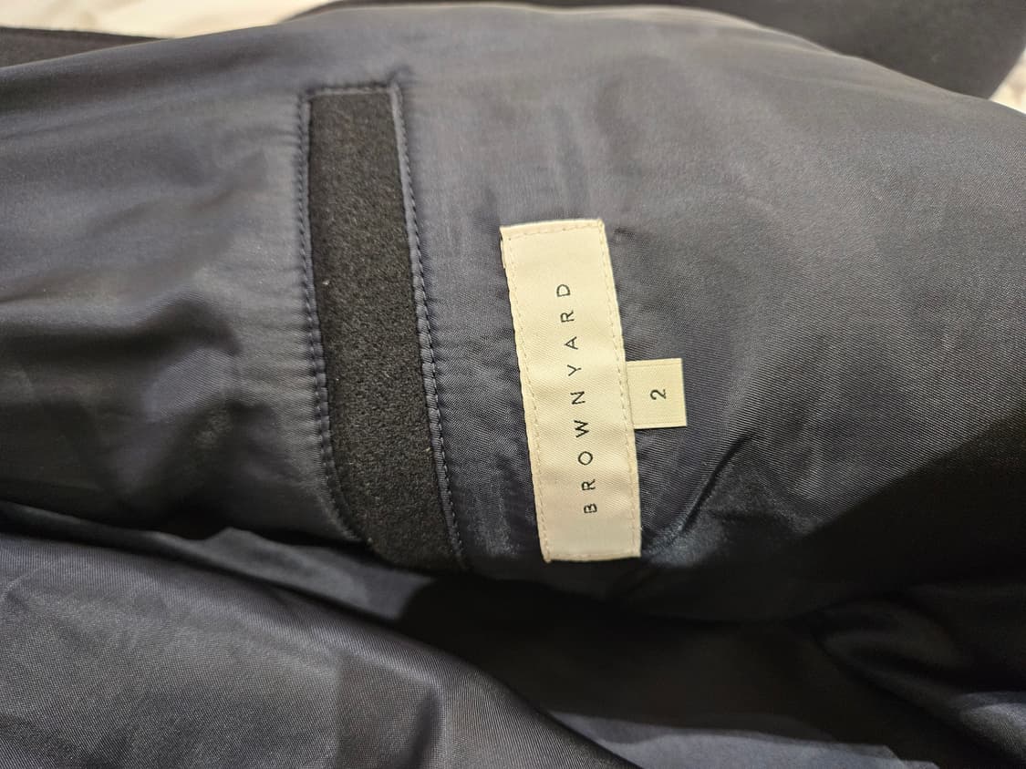 브라운야드 바시티 스타디움 자켓 다크네이비 2사이즈 상품이미지4