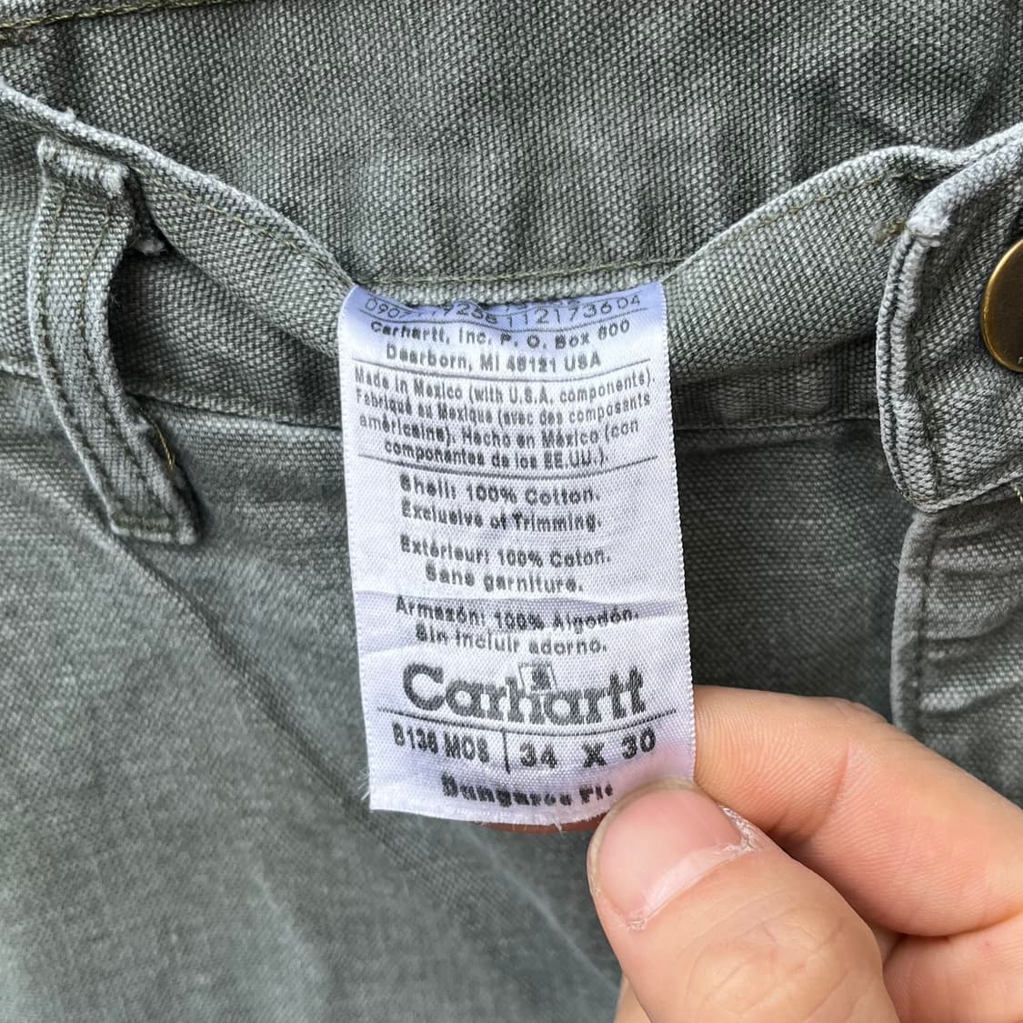 Carhartt 더블니 팬츠 (33“) 상품이미지5