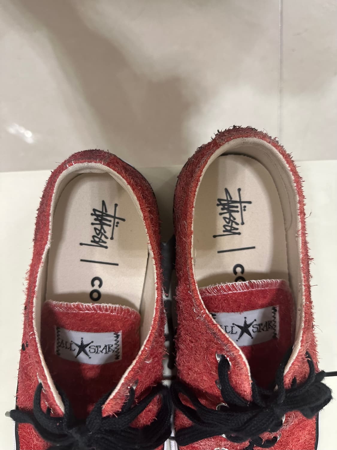 280 컨버스X스투시 척70 로우 포피 레드 상품이미지5