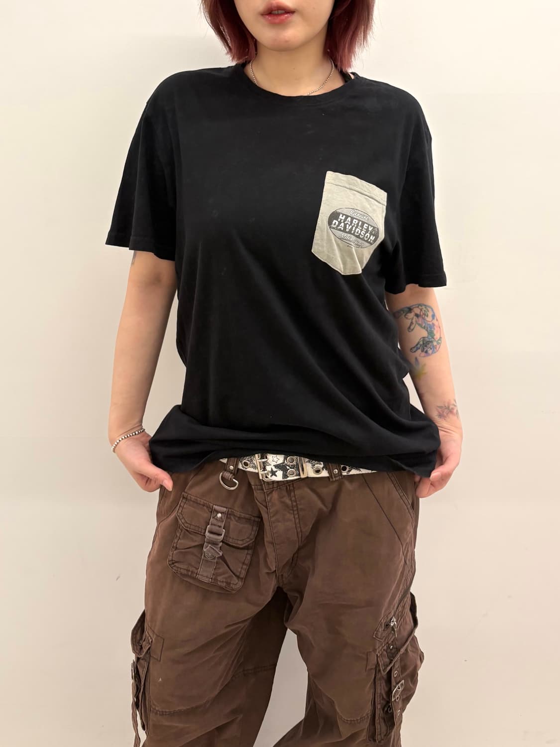 90’s Harley-Davidson 반팔 티셔츠 상품이미지2