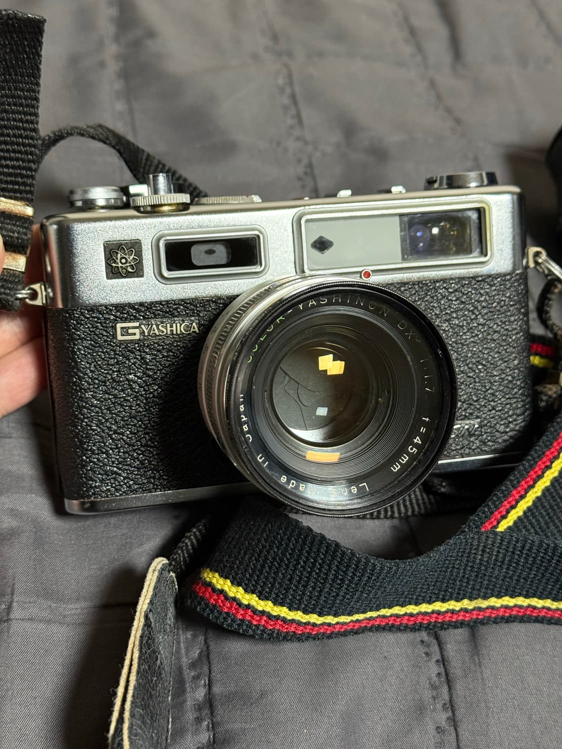 야시카 일렉트로 35 GSN 실버 필름카메라 상품이미지2