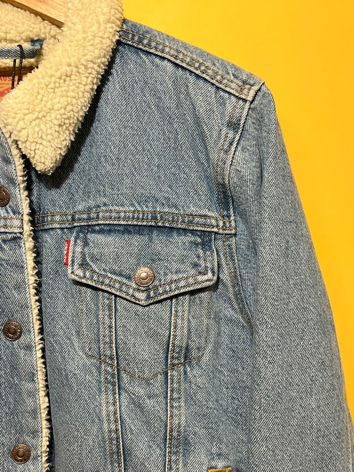 [여성XL] 리바이스 오리지널 쉐르파 트러커 자켓 상품이미지2