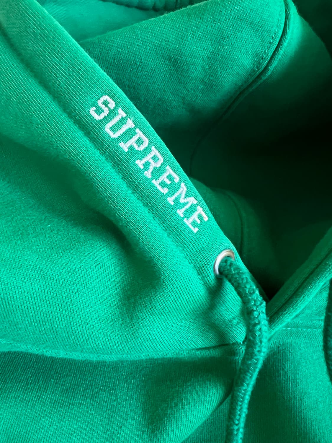 슈프림과 챔피온 스크립트 후드 스웨트셔츠 상품이미지4