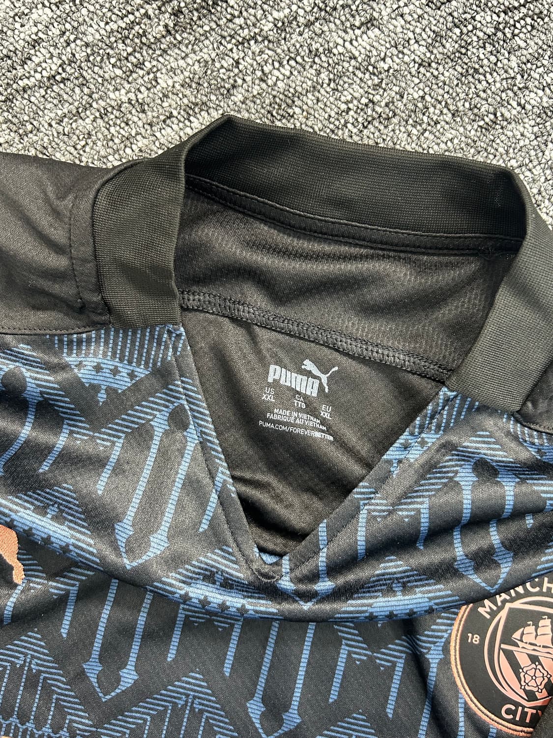 푸마 20-21 맨체스터 시티어웨이 유니폼 2XL 상품이미지5