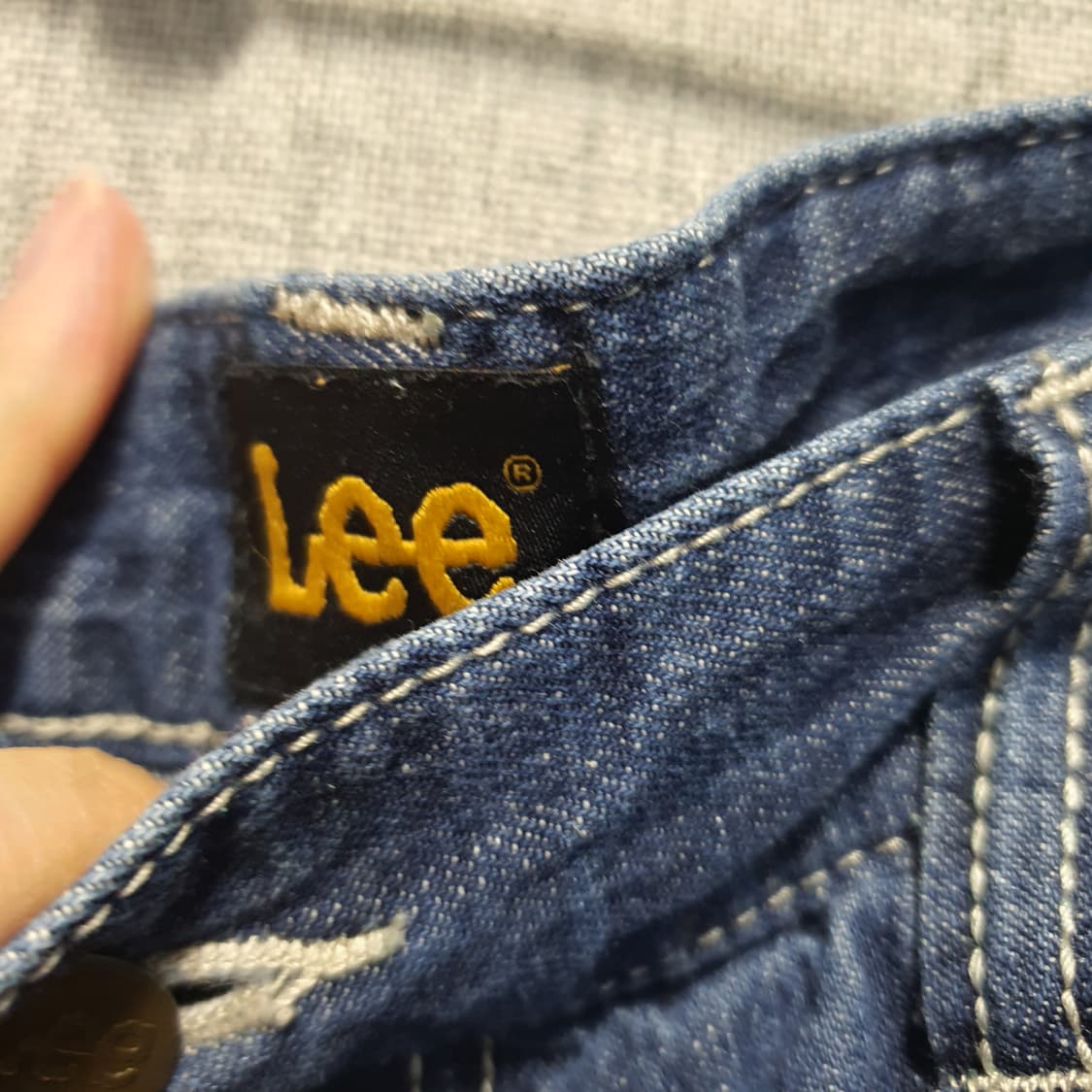 LEE 리 청바지 하프팬츠 데님 반바지  상품이미지4