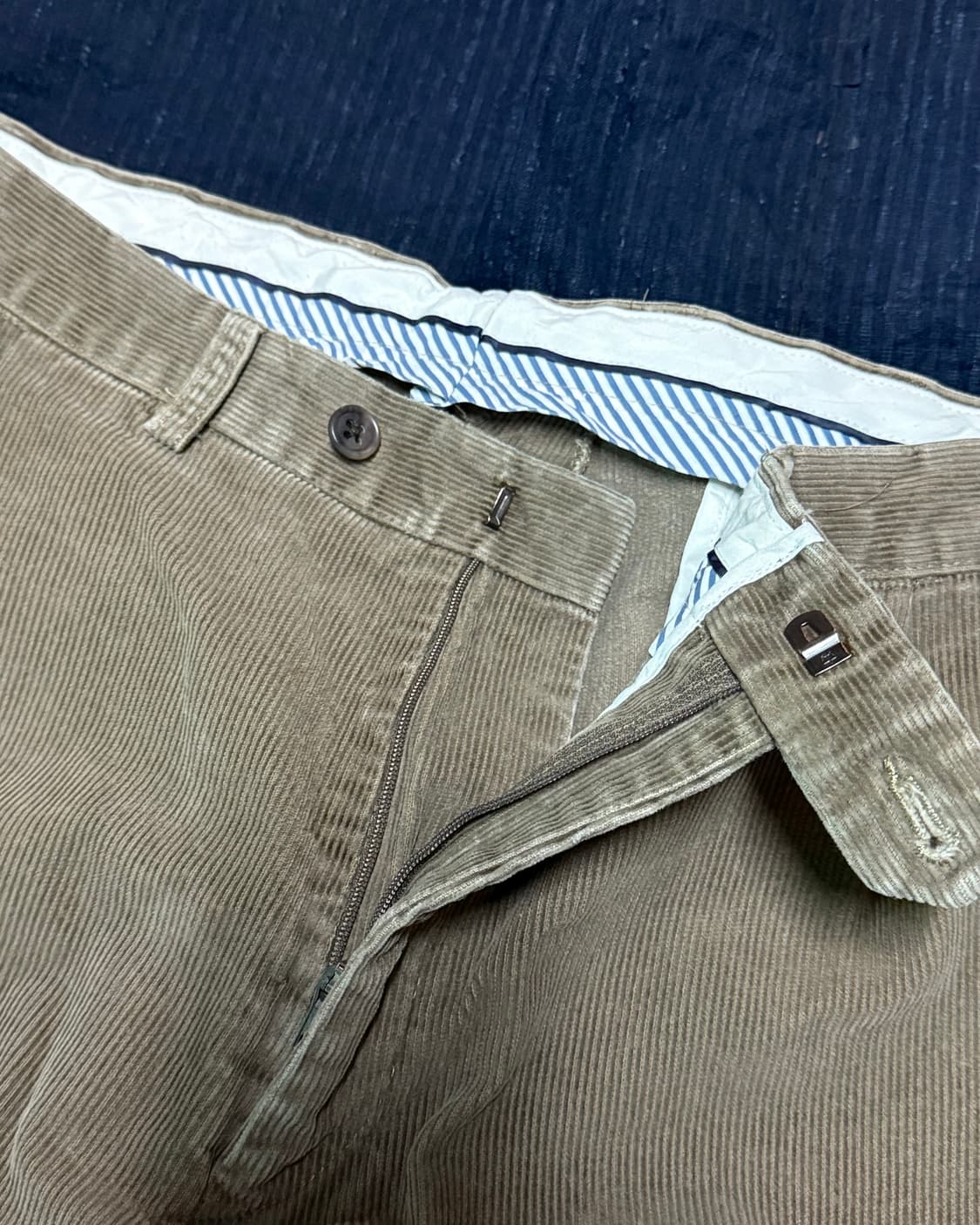 90‘s 로렌 랄프로렌 투턱 코듀로이 앤드류 팬츠 34 상품이미지2