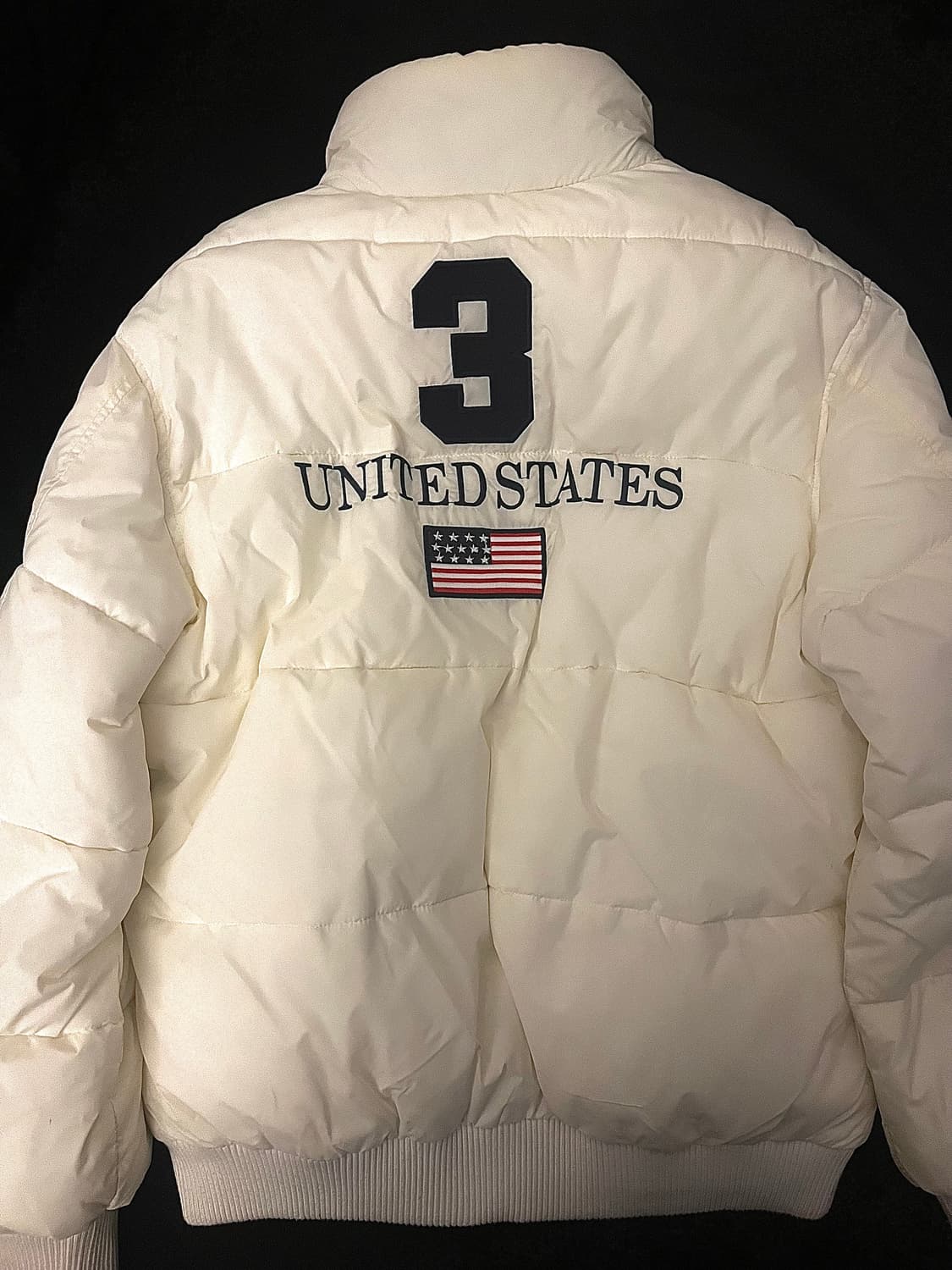 Polo RL big pony USA puffer cream 빅포니 패딩 상품이미지2
