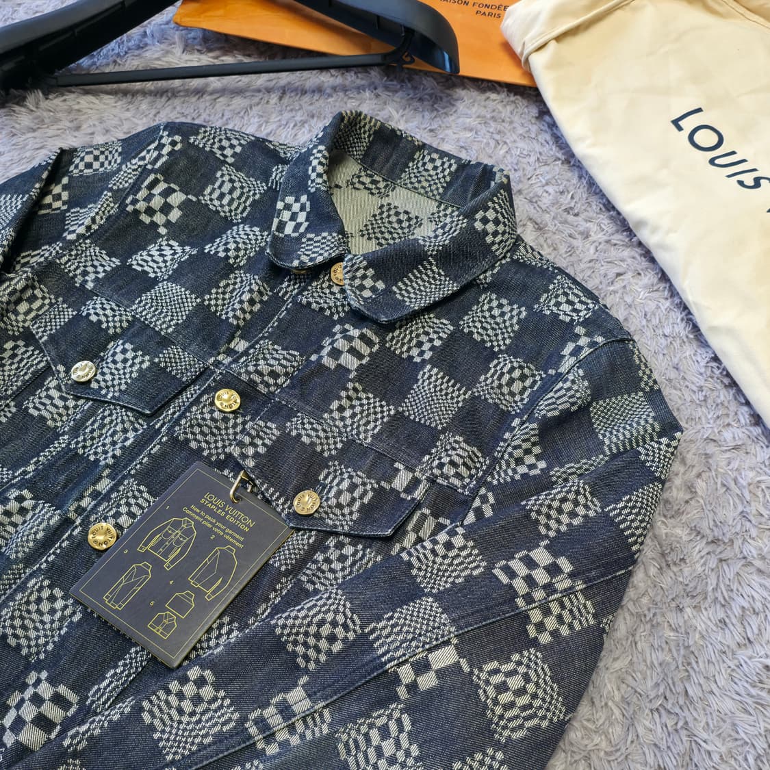 {클로젯}[50][백화점판 풀구성]루이비통 디스토티드 자켓 상품이미지2