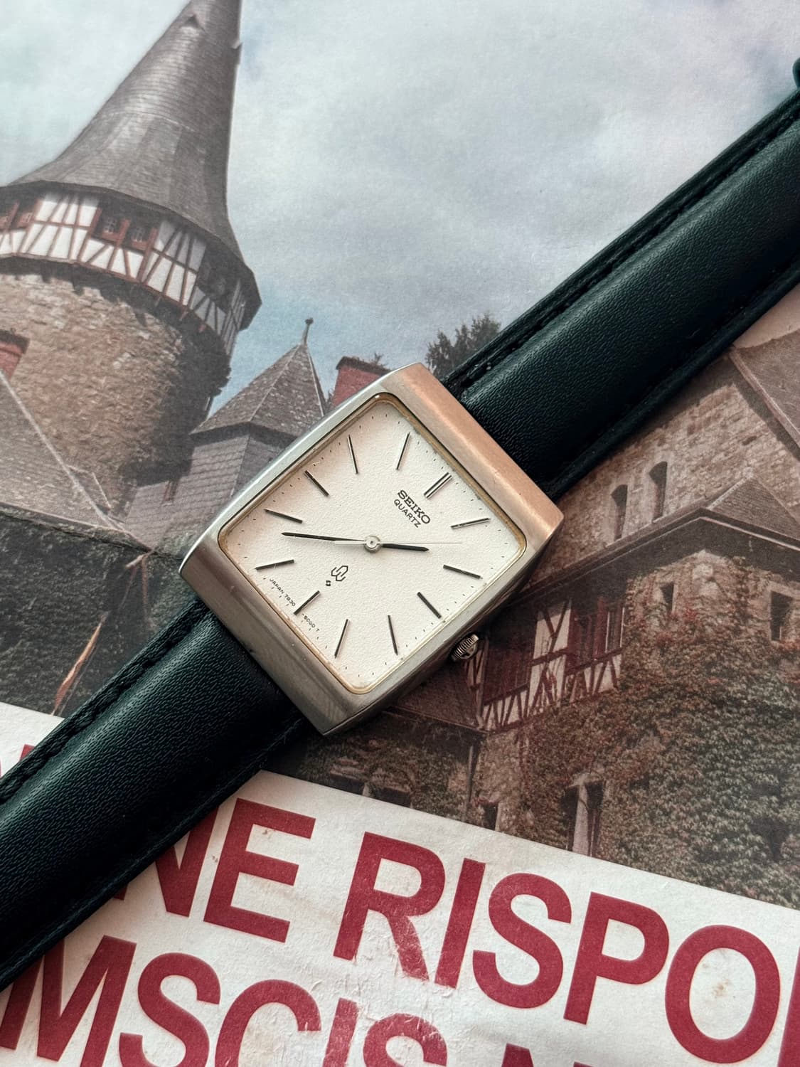 세이코 Seiko 쿼츠 스퀘어 상품이미지1