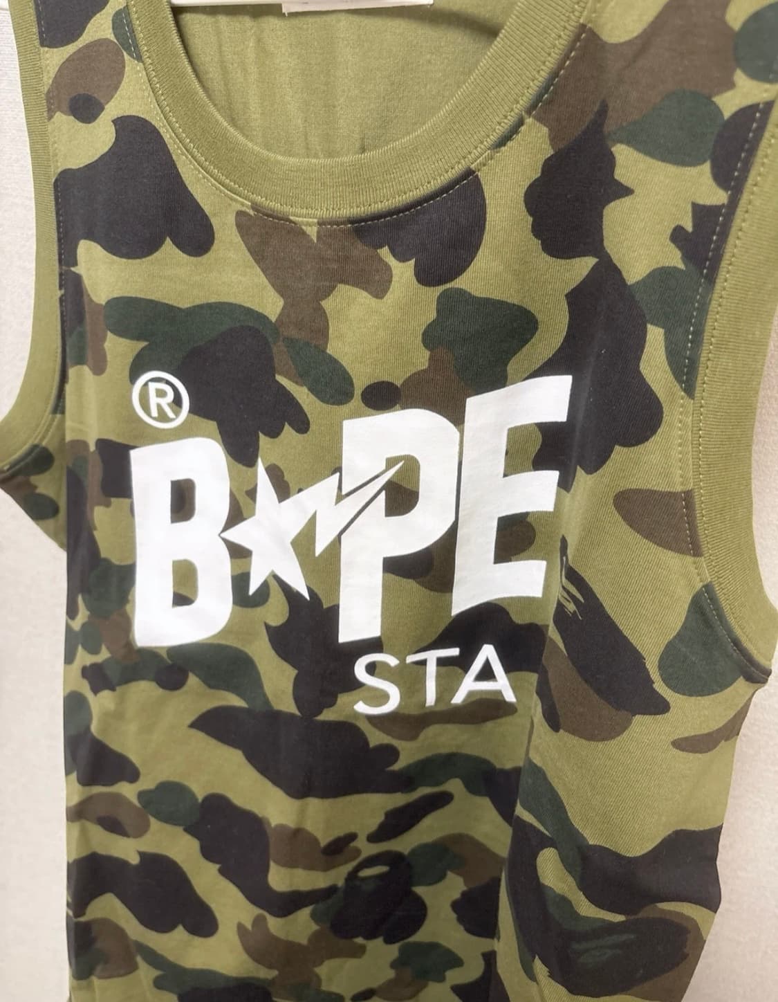 베이프 정품 스타 나시 상품이미지1