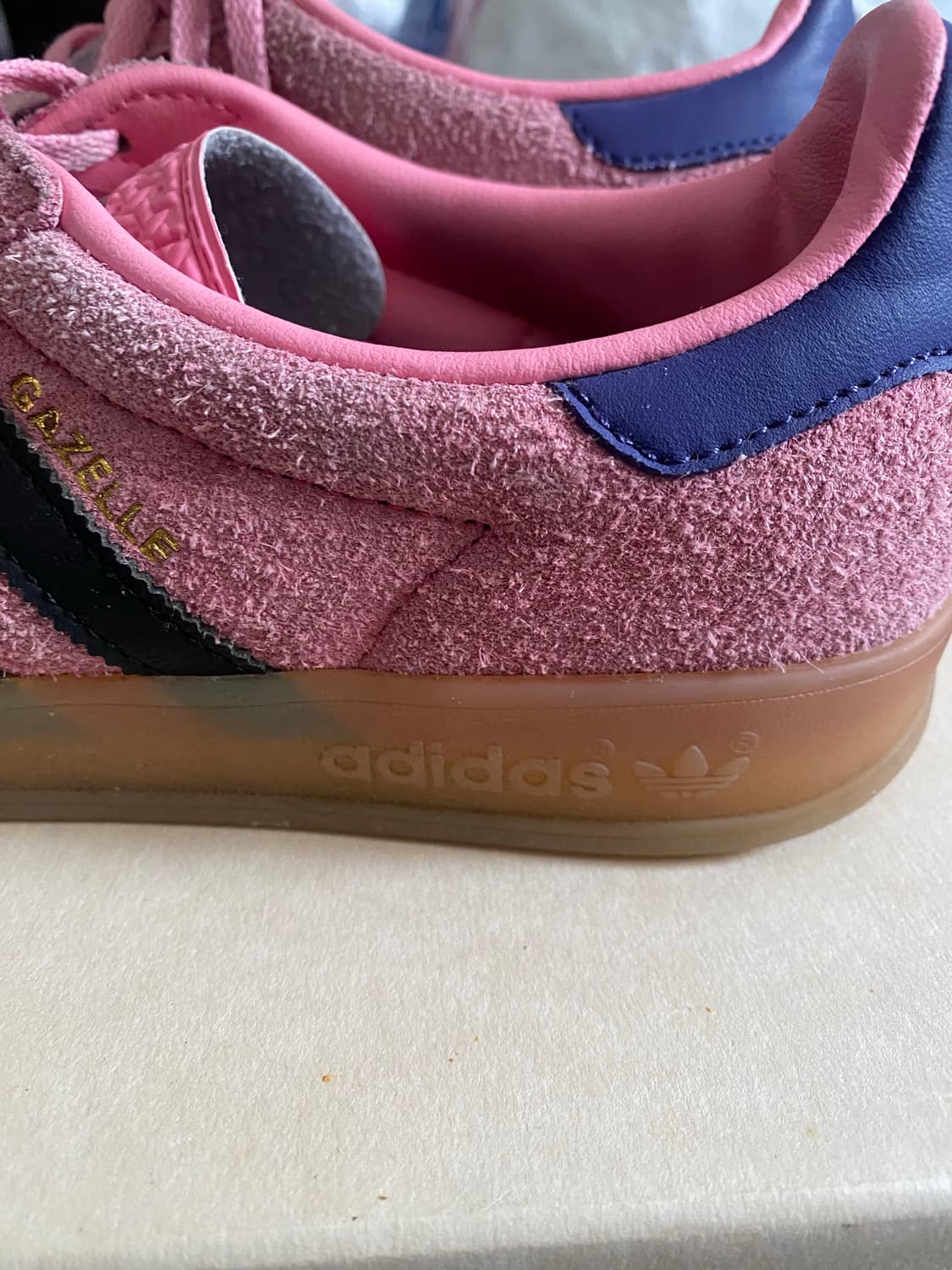 아디다스 가젤 핑크 스웨이드 250mm 상품이미지5