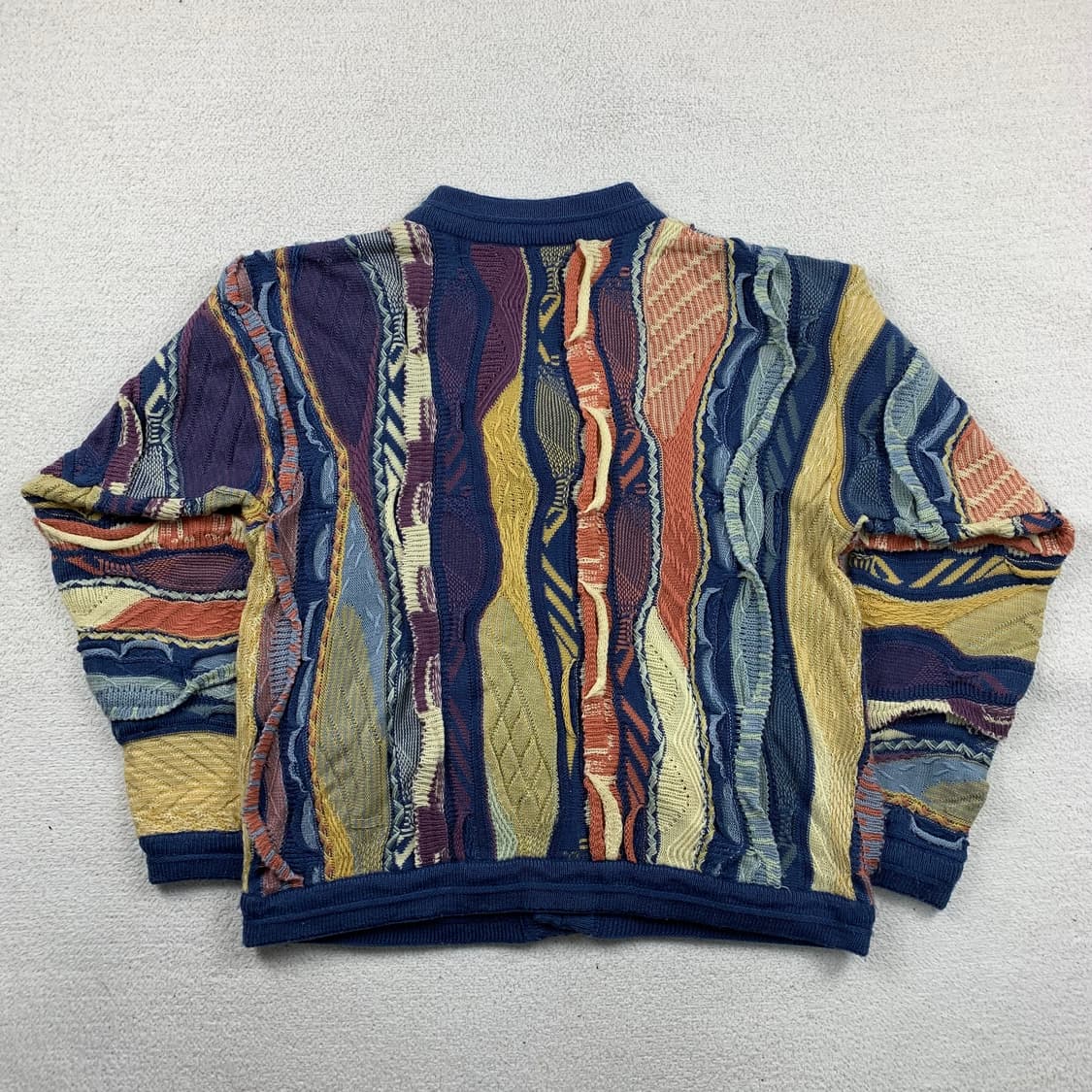 쿠지st 빈티지 케이블 니트 가디건 상품이미지2