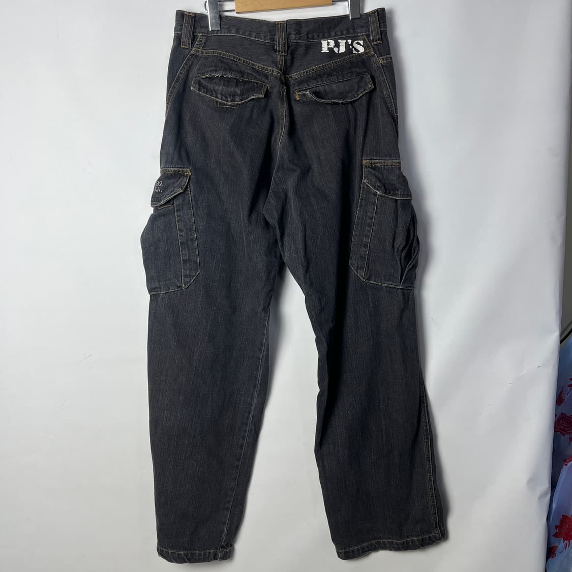 [PJ'S Surf] 올드스쿨 드래곤 카고 데님팬츠 상품이미지2