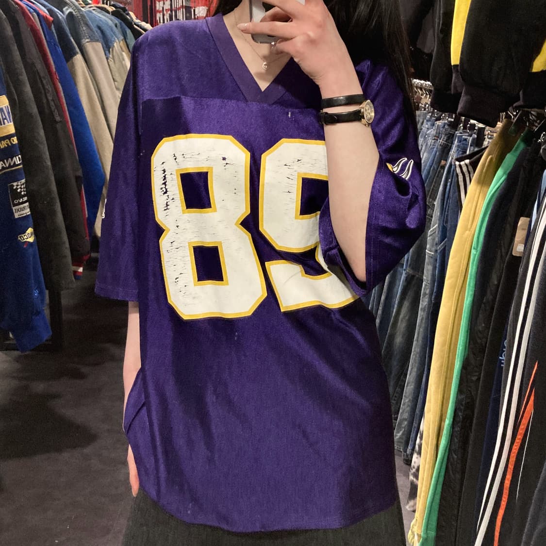 [IM] NFL 미네소타 바이킹스 아드리안 피터슨 NO.28 퍼플 져지 상품이미지5