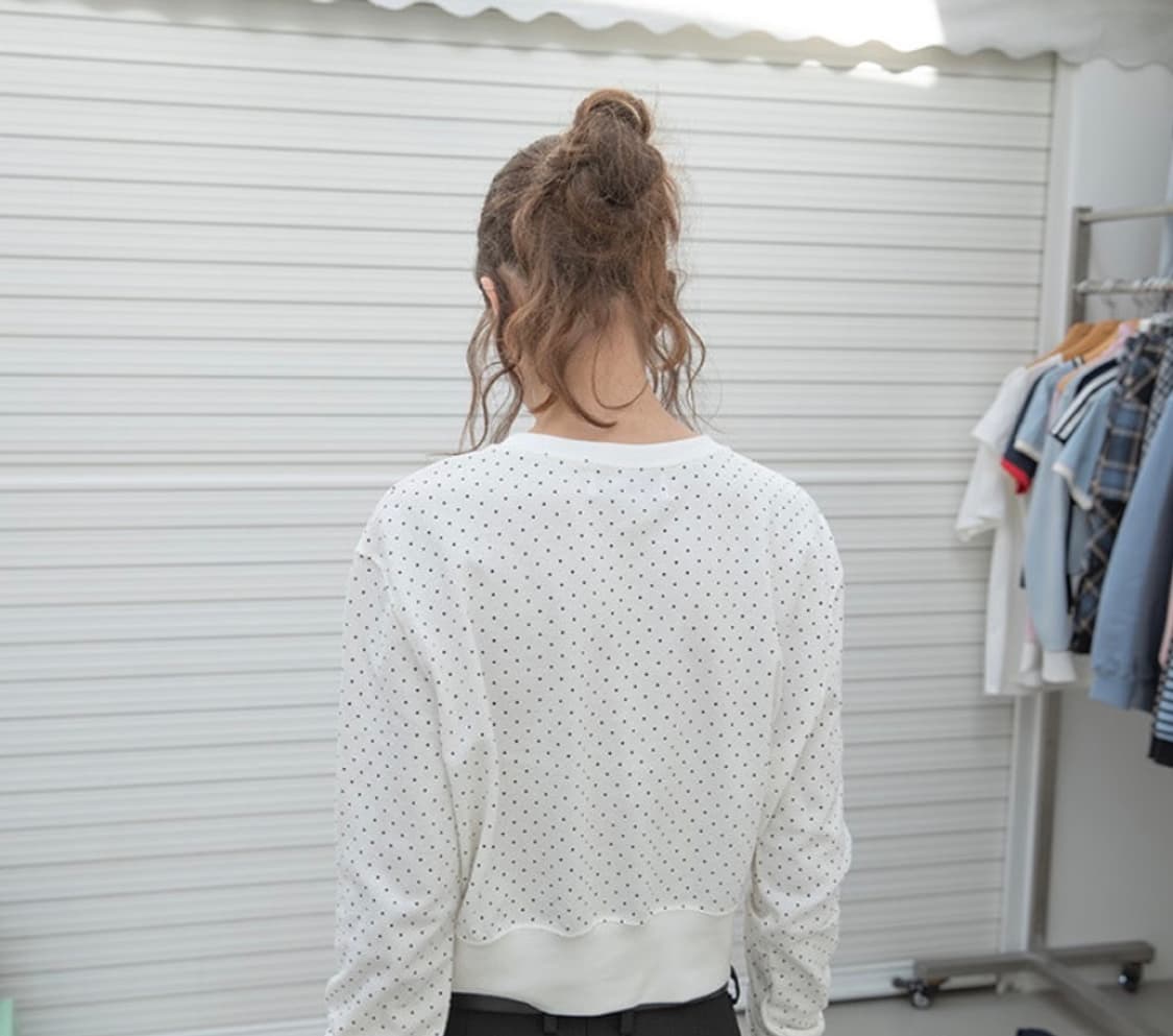 디망쉬 도트 가디건 상품이미지3