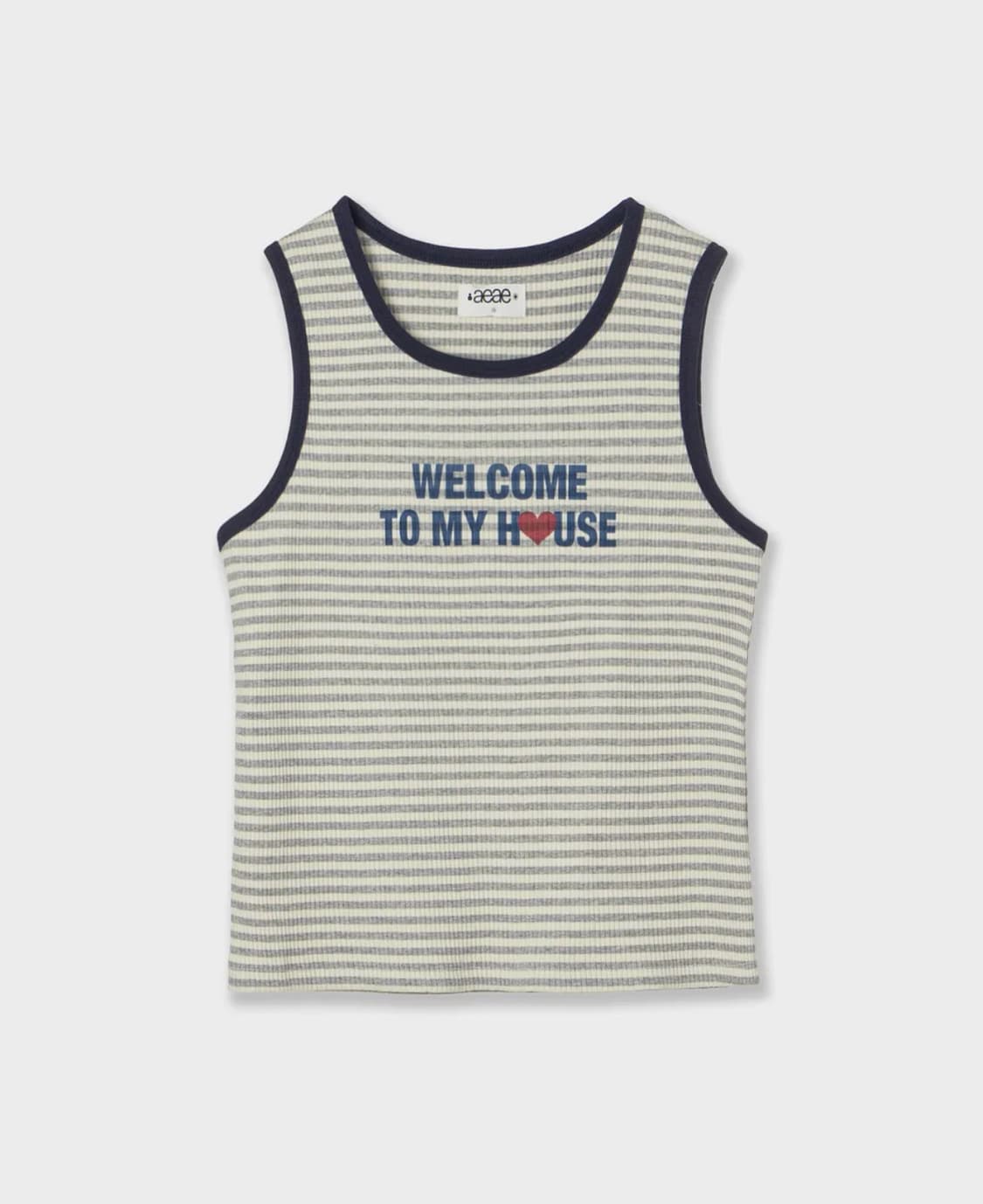 WELCOME TO MY HOUSE SLEEVELESS [MELANGE  상품이미지1
