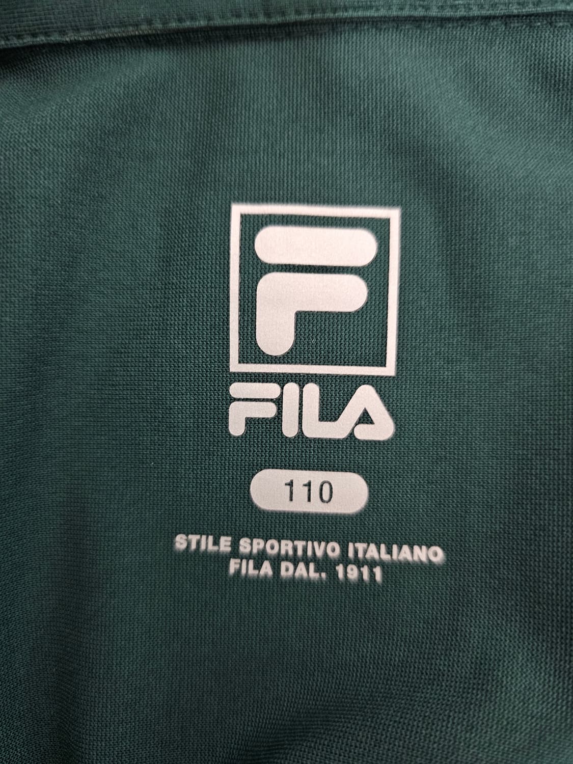 강원FC 휠라 반집업 트레이닝티 110 상품이미지3