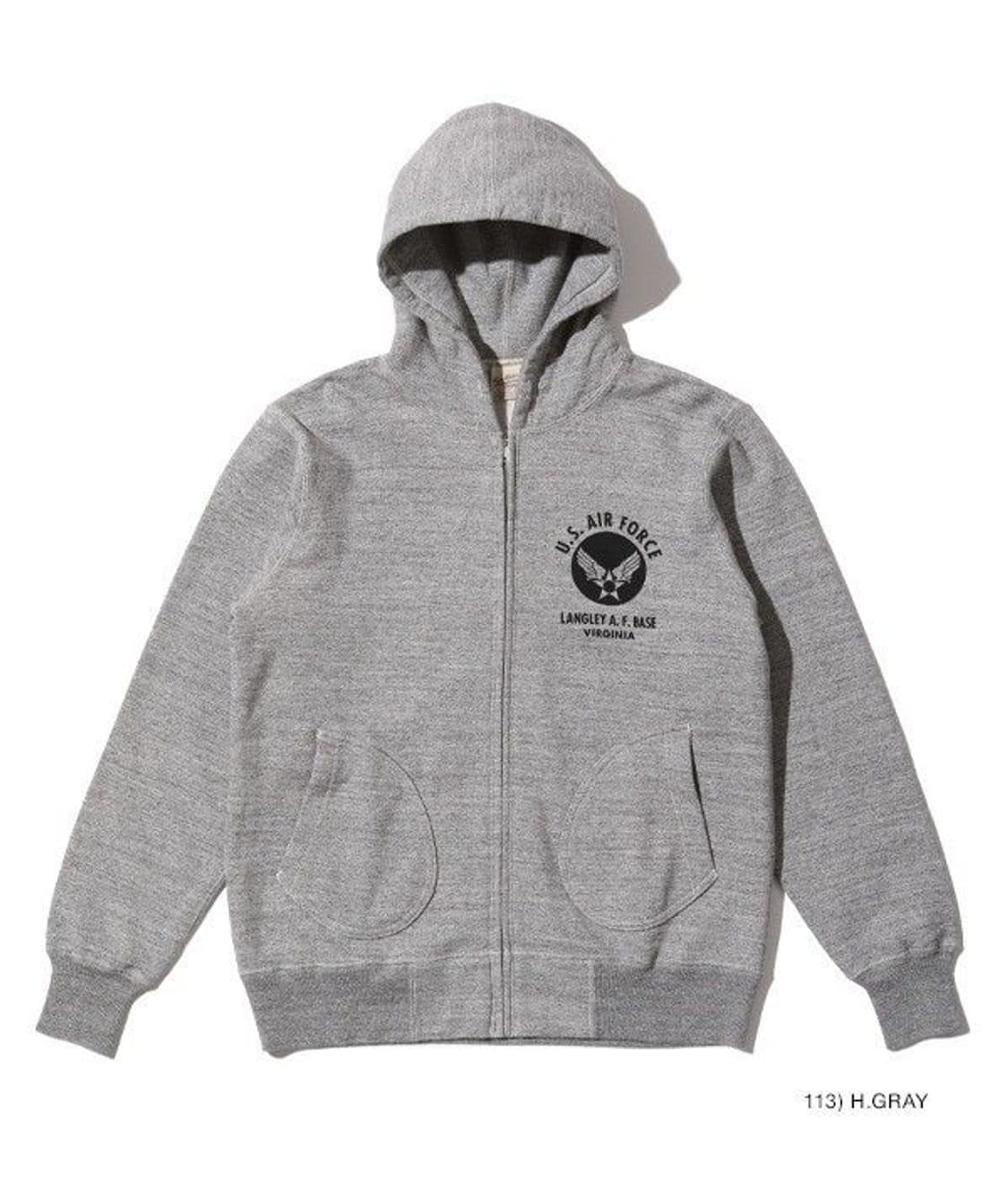 버즈릭슨 FULL ZIP SWEAT PARKA US AIR FORCE 상품이미지1