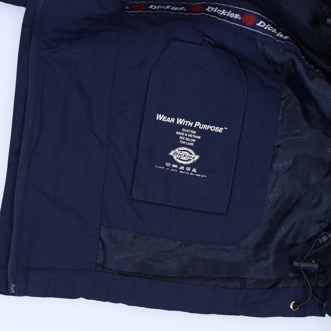 [M] 디키즈 올드스쿨 빈티지 후드 바람막이 점퍼 네이비 3842 상품이미지8