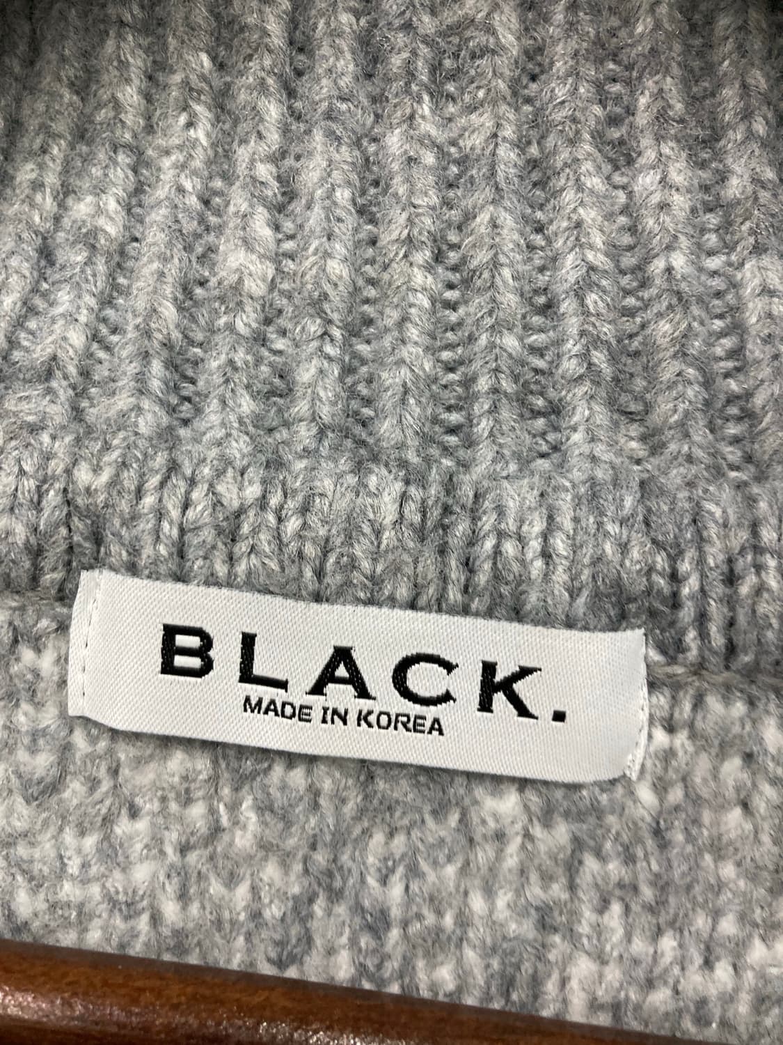 빈티지 니트집업 상품이미지3