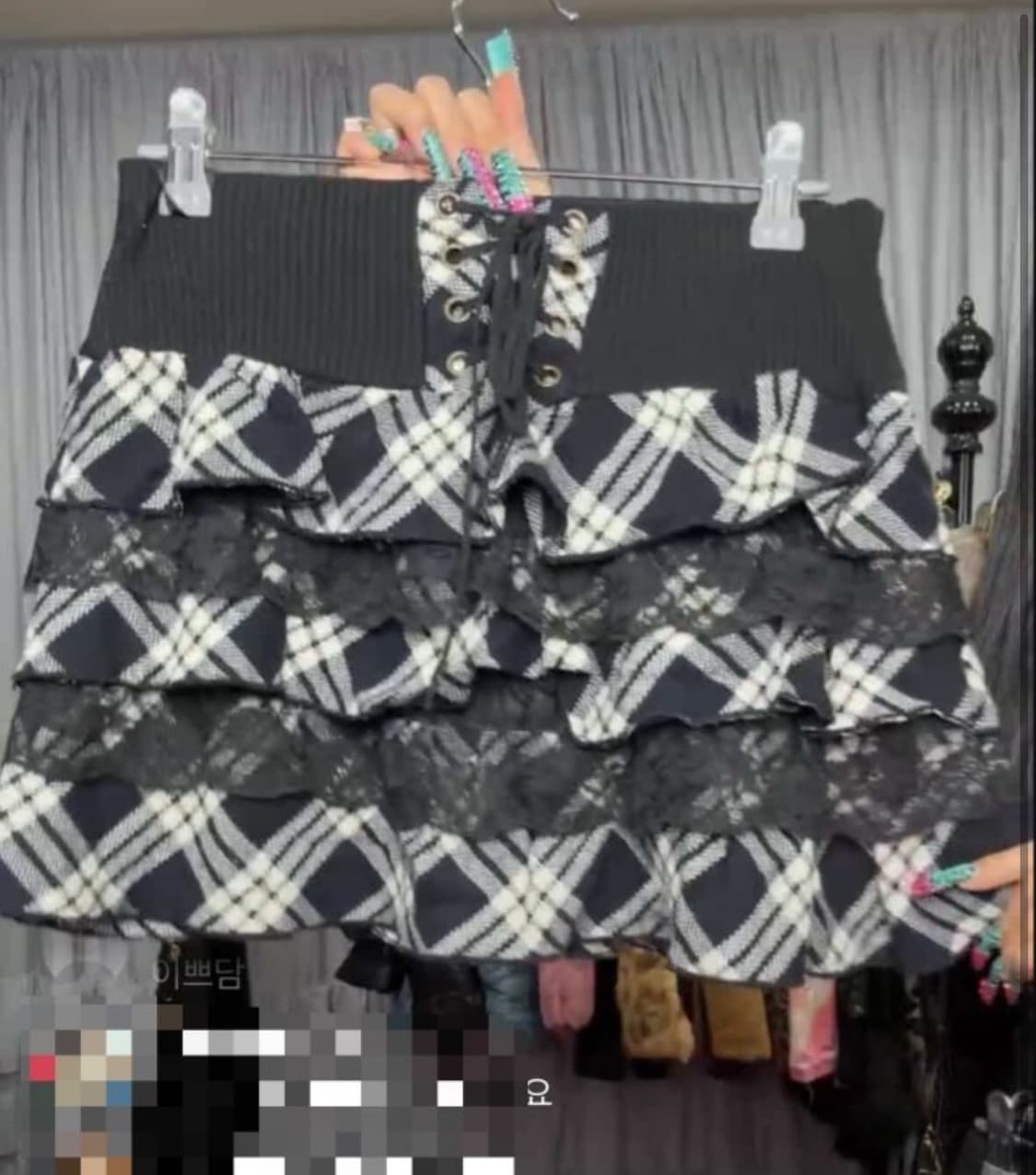 일본빈티지 시부야깔 스커트 상품이미지1