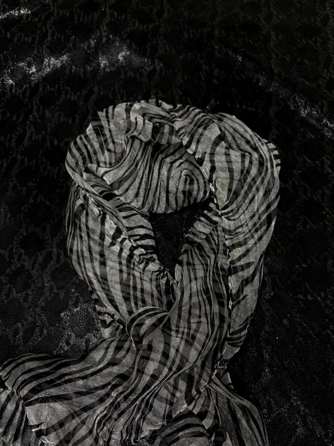 “Vintage” 00‘s Zebra Scarf 상품이미지3