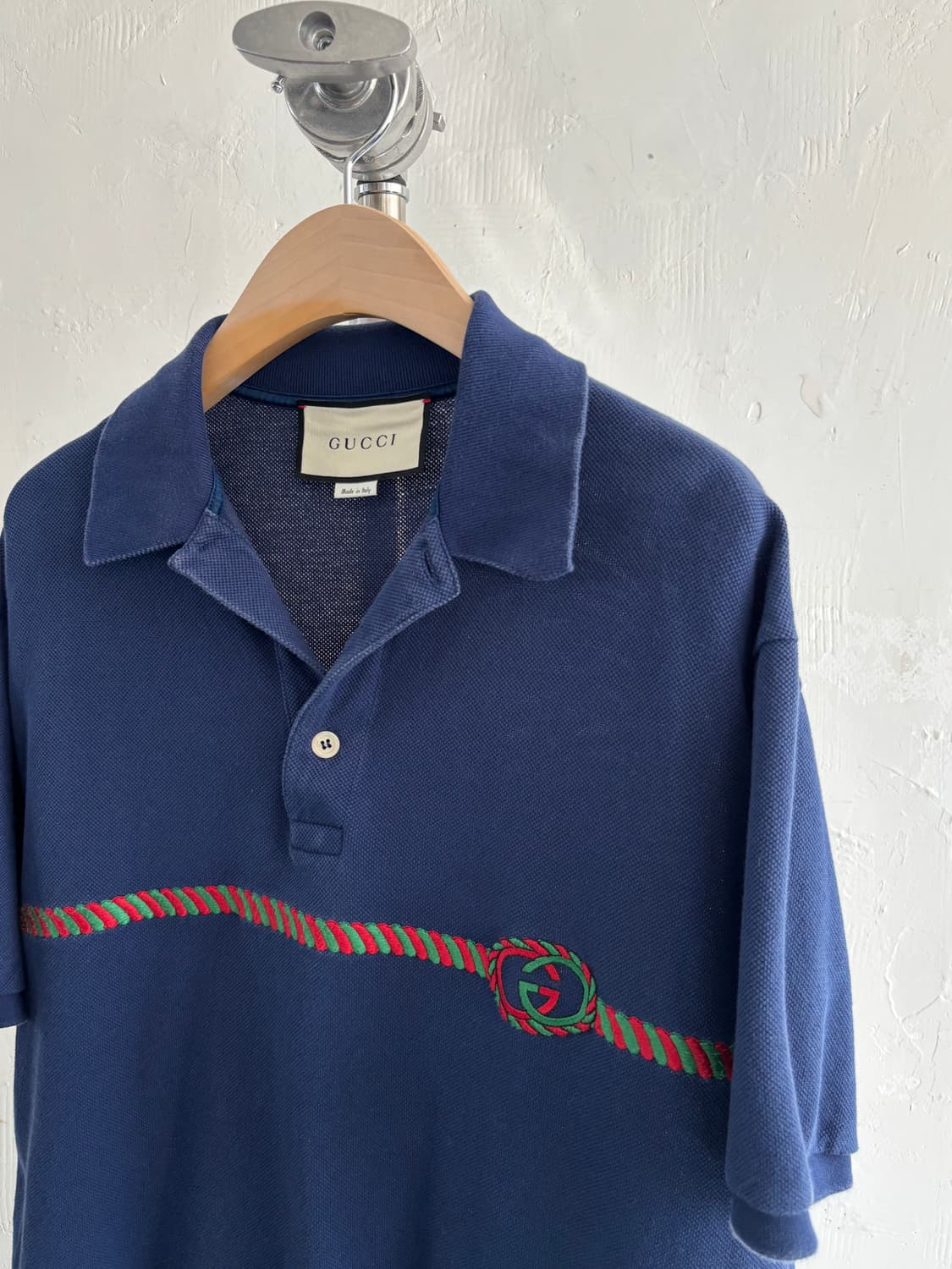 Gucci 구찌 웹 인터로킹 카라 티셔츠 상품이미지2