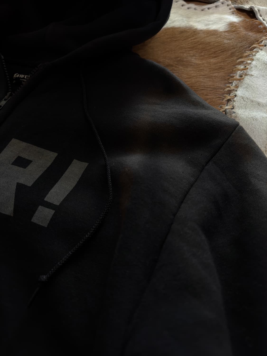 90s Lowrider 썬페이딩 써멀 라이닝 후드집업 상품이미지7