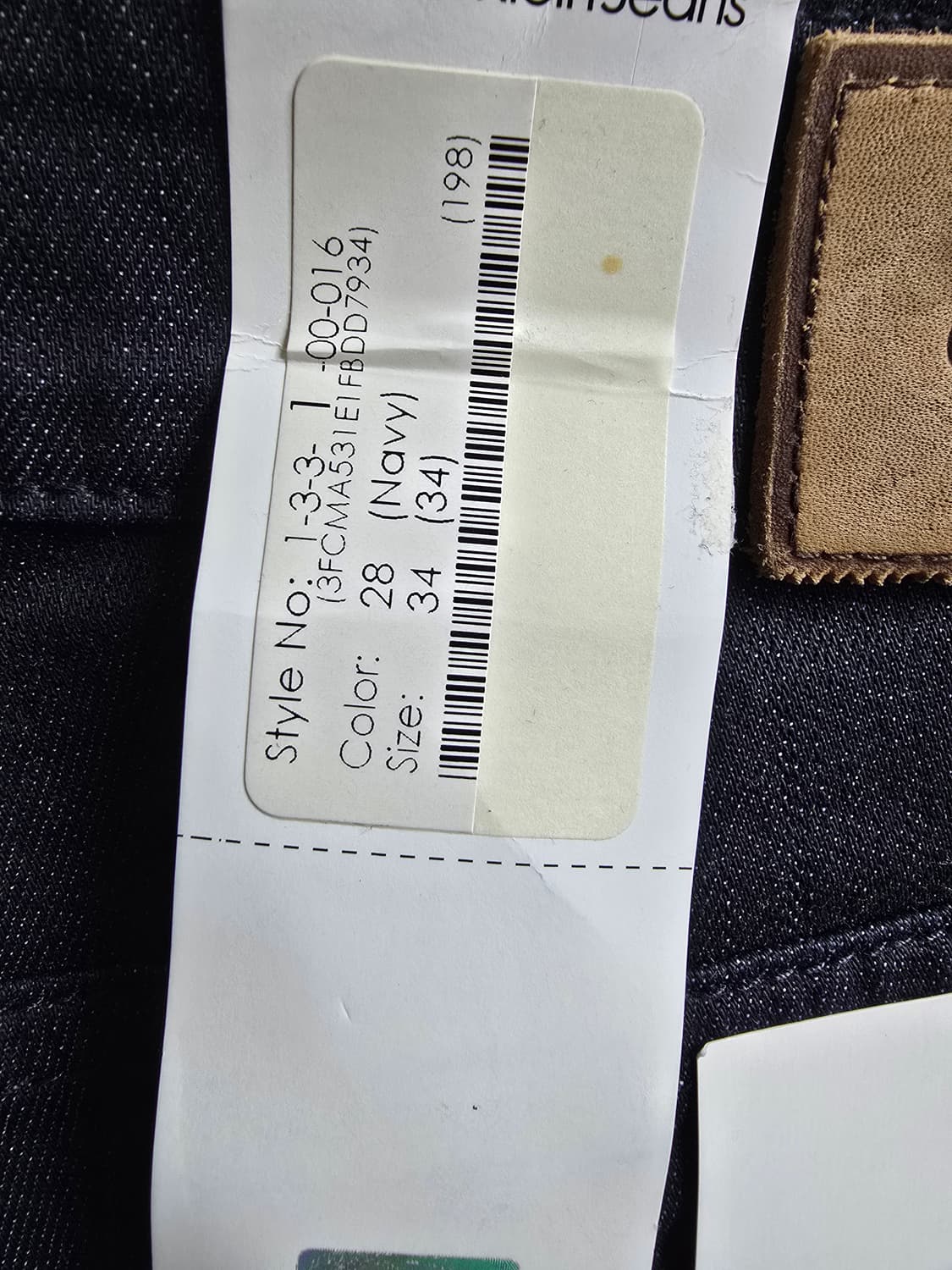 캘빈클라인 진청 데님 청바지 (1728) 상품이미지3