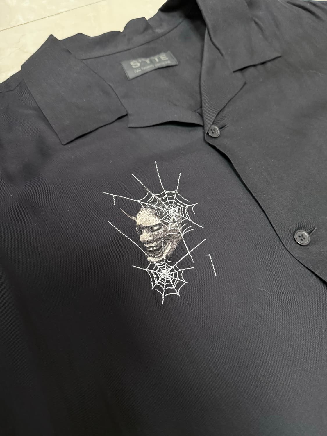 Yohji yamamoto S'yte 오픈 카라 셔츠 상품이미지2