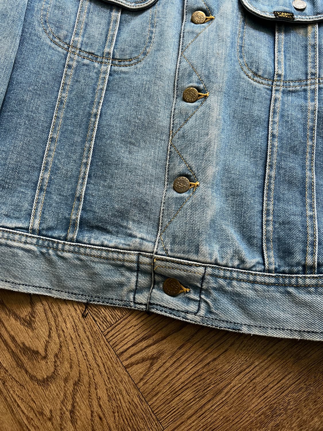 [M]Lee 스톰라이더 블랭킷 데님 트러커 자켓 R6 상품이미지4