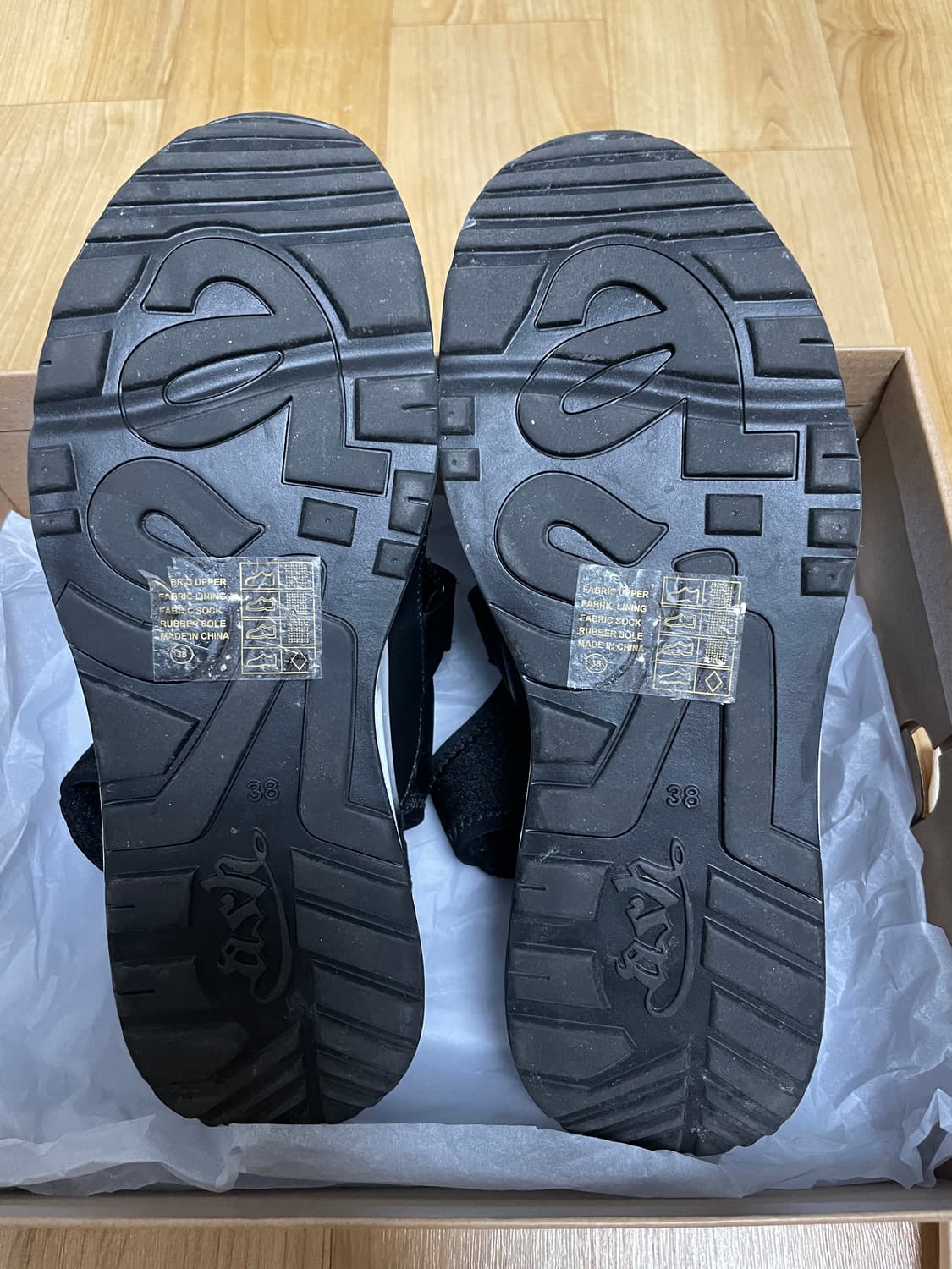 아쉬 로터스 에어힐 샌들 블랙 38사이즈 상품이미지9