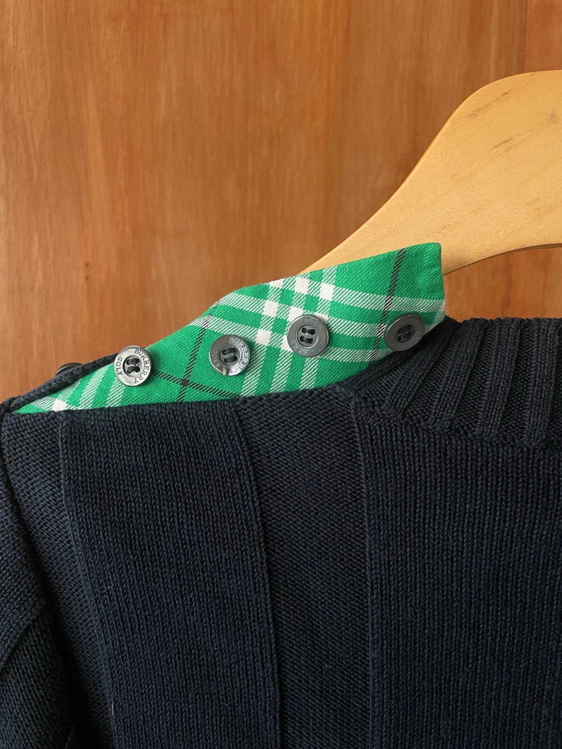 Burberry golf navy knit 상품이미지7