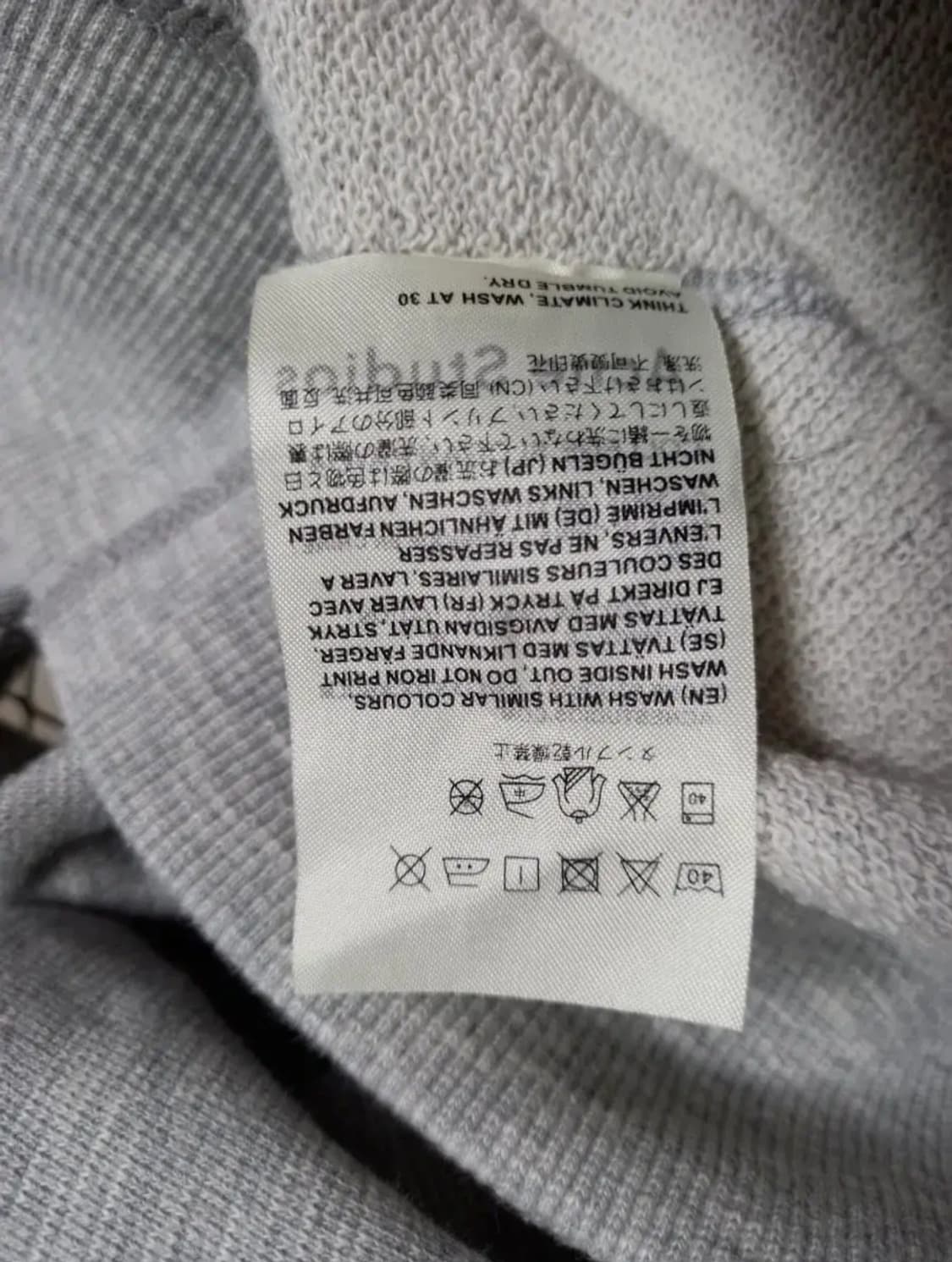 정품 아크네스튜디오 ACNE 맨투맨 남여공용 M 상품이미지10