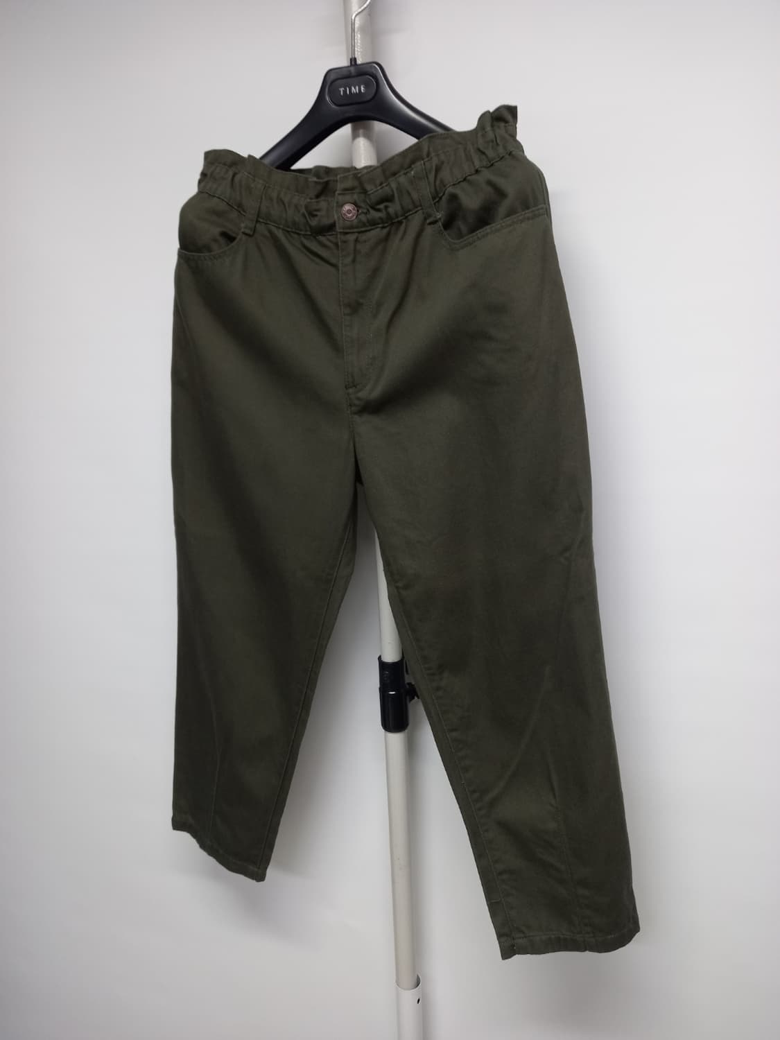 새 갤러리아 춘추 카키 스웻팬츠 빅싸이즈 88 상품이미지3