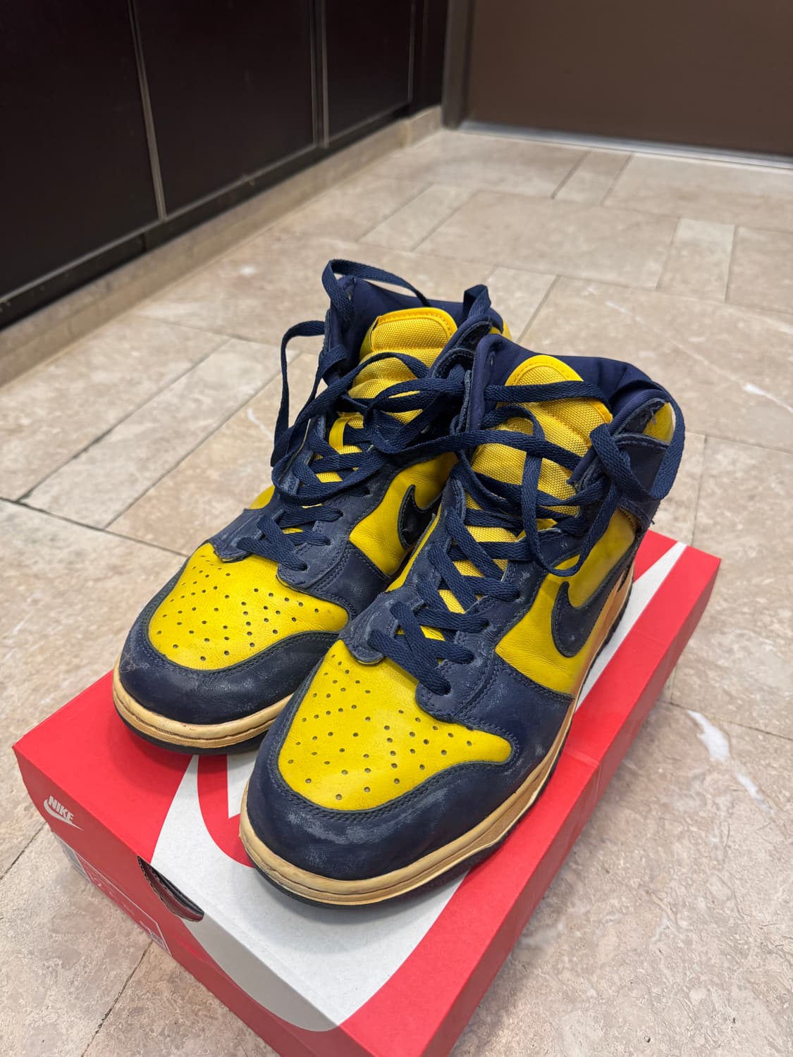 나이키 덩크 하이 미시간 비펠라 커스텀 상품이미지1