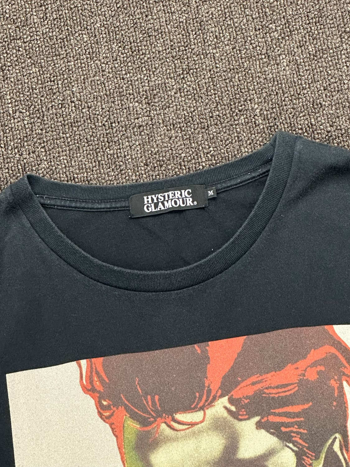 M)히스테릭 글래머 JAMES WHITE  프린팅 반팔 상품이미지3