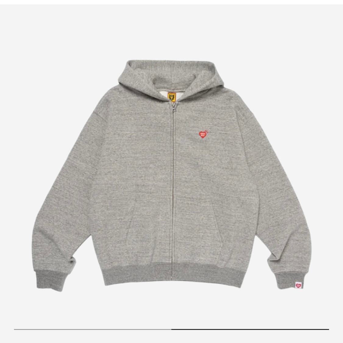 휴먼메이드 후드집업 그레이 xl 상품이미지3