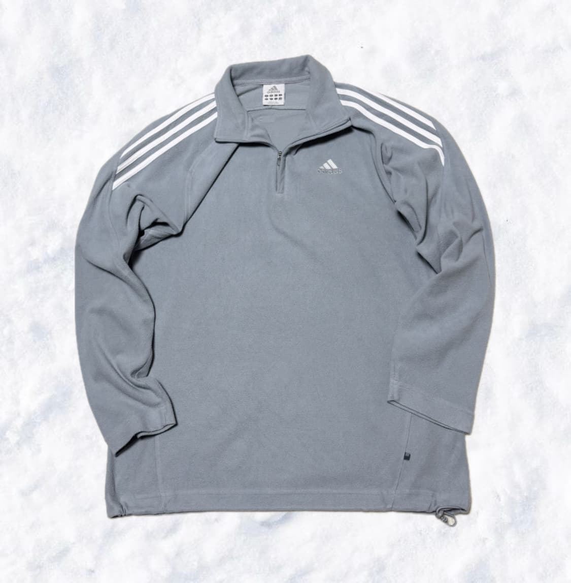 아디다스 시나모롤 스카이블루 반집업 맨투맨  상품이미지2