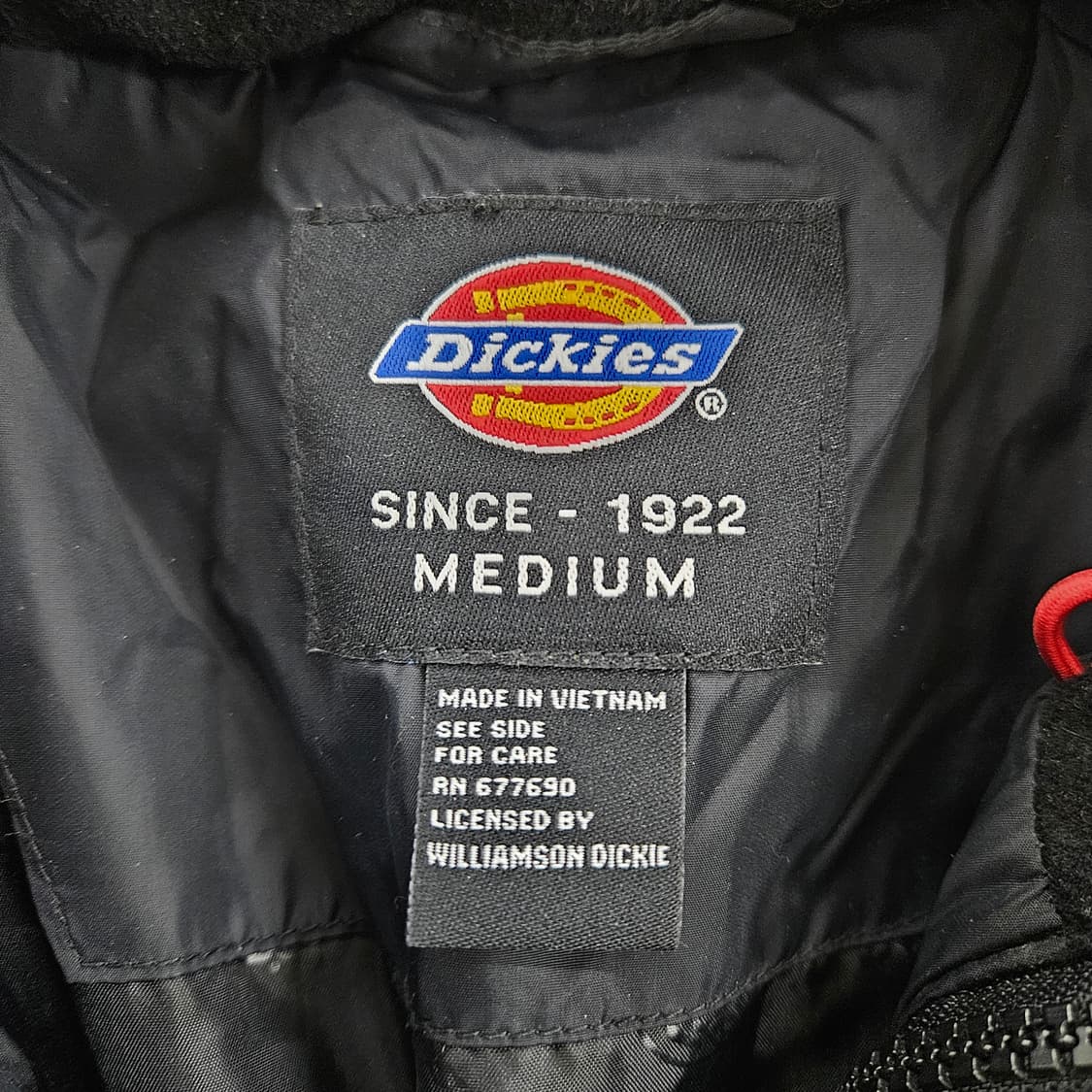 [M] 디키즈 블랙 올드스쿨 바람막이 자켓 0121Y1 상품이미지3