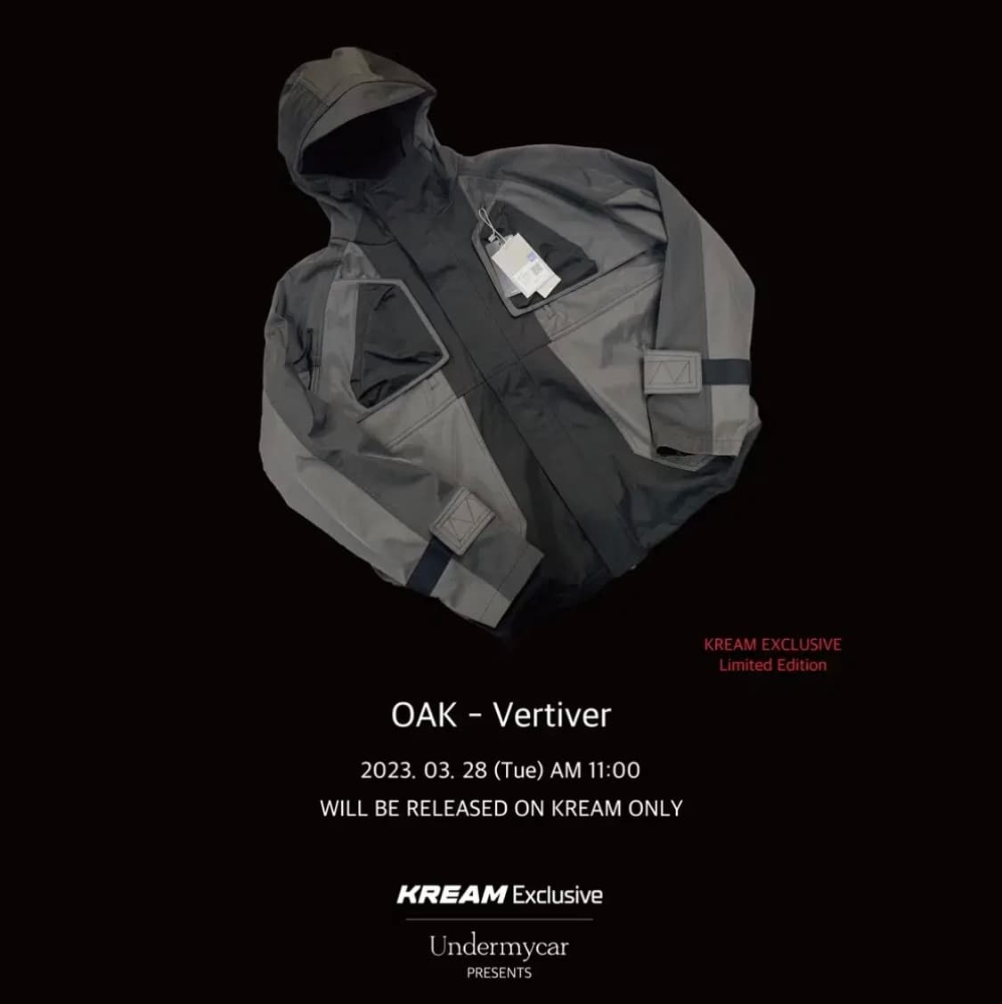 언더마이카 오크 더블 체스트 플랩 쉘파카 베티버 1size 상품이미지3