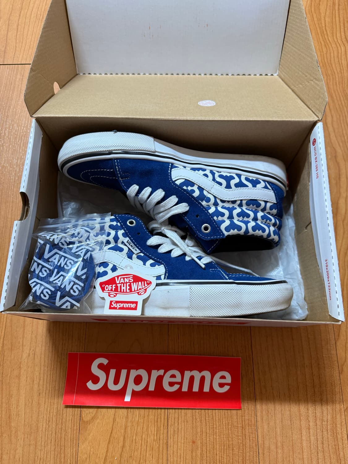 슈프림 21SS x 반스 스케이트 그로소 미드 모노그램 상품이미지8