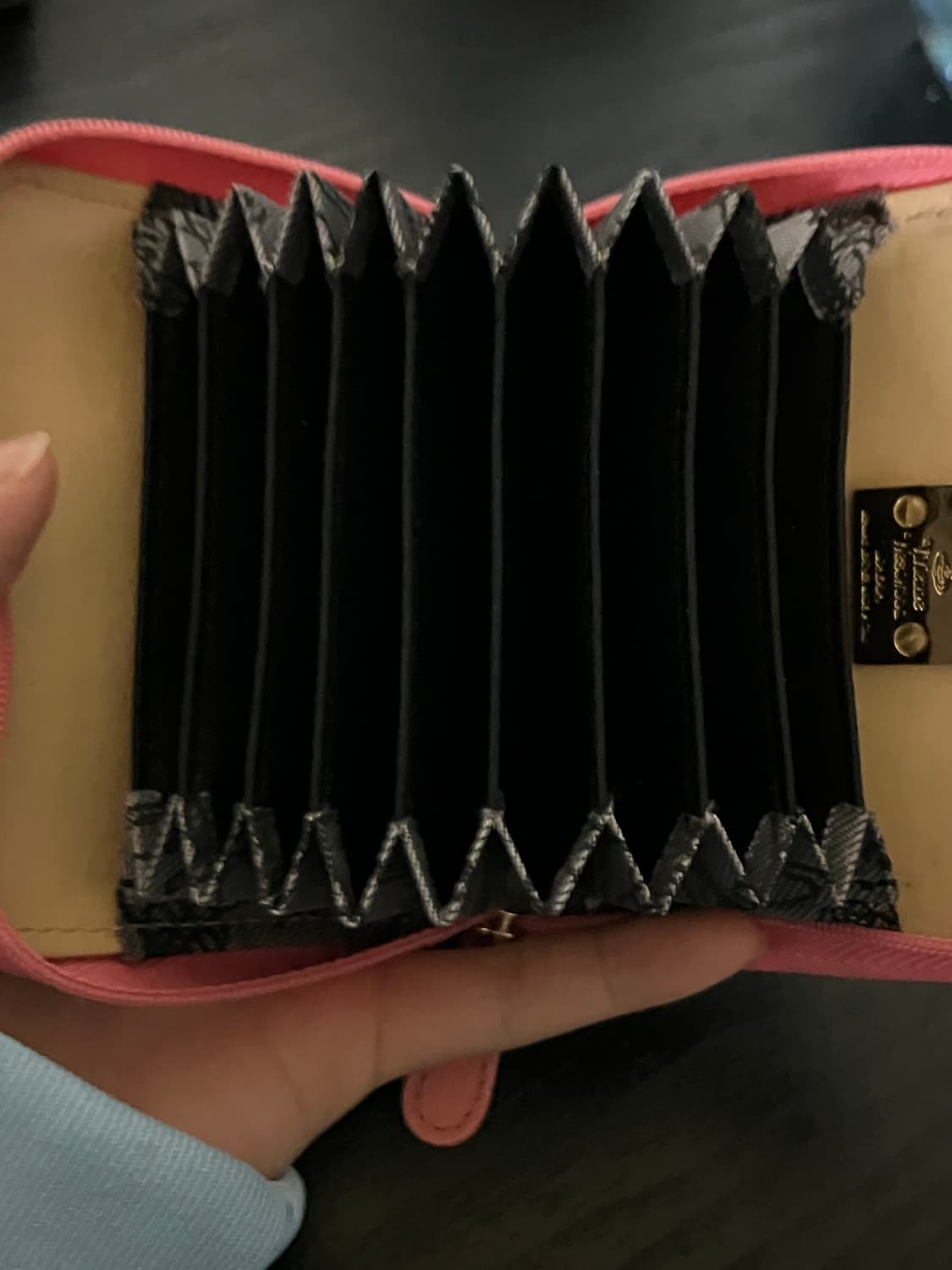 비비안 웨스트우드 코랄핑크 카드지갑  상품이미지5