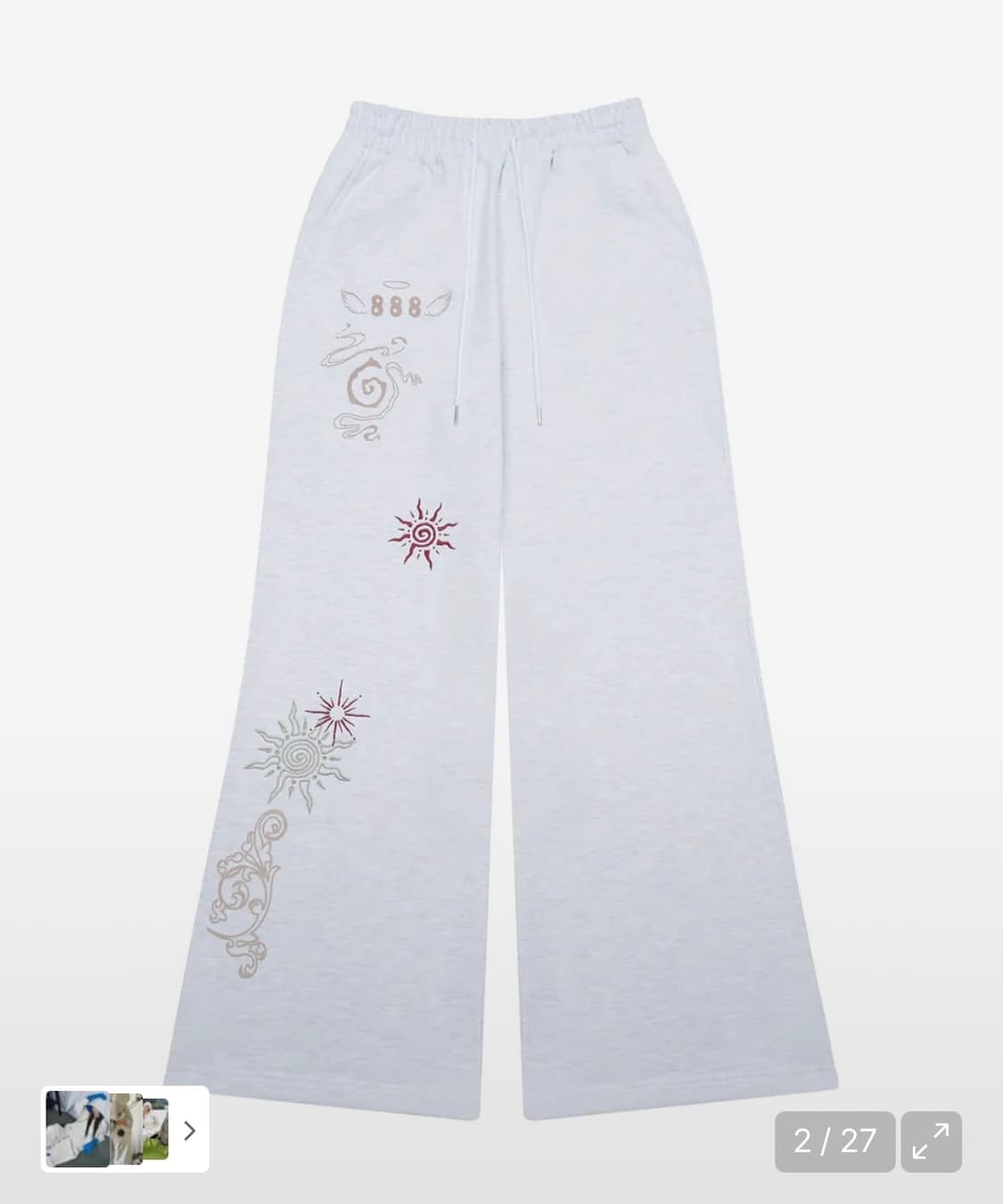 L19 ANGEL TRAINING PANTS(MELANGE) 상품이미지1