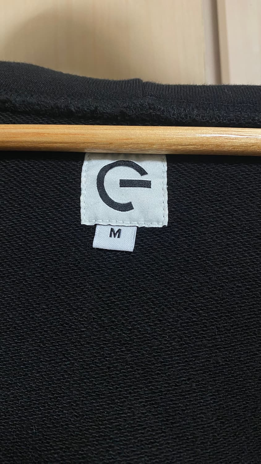 [M] 컴퓨터 포맷 스터드 집업 후디 블랙 상품이미지3